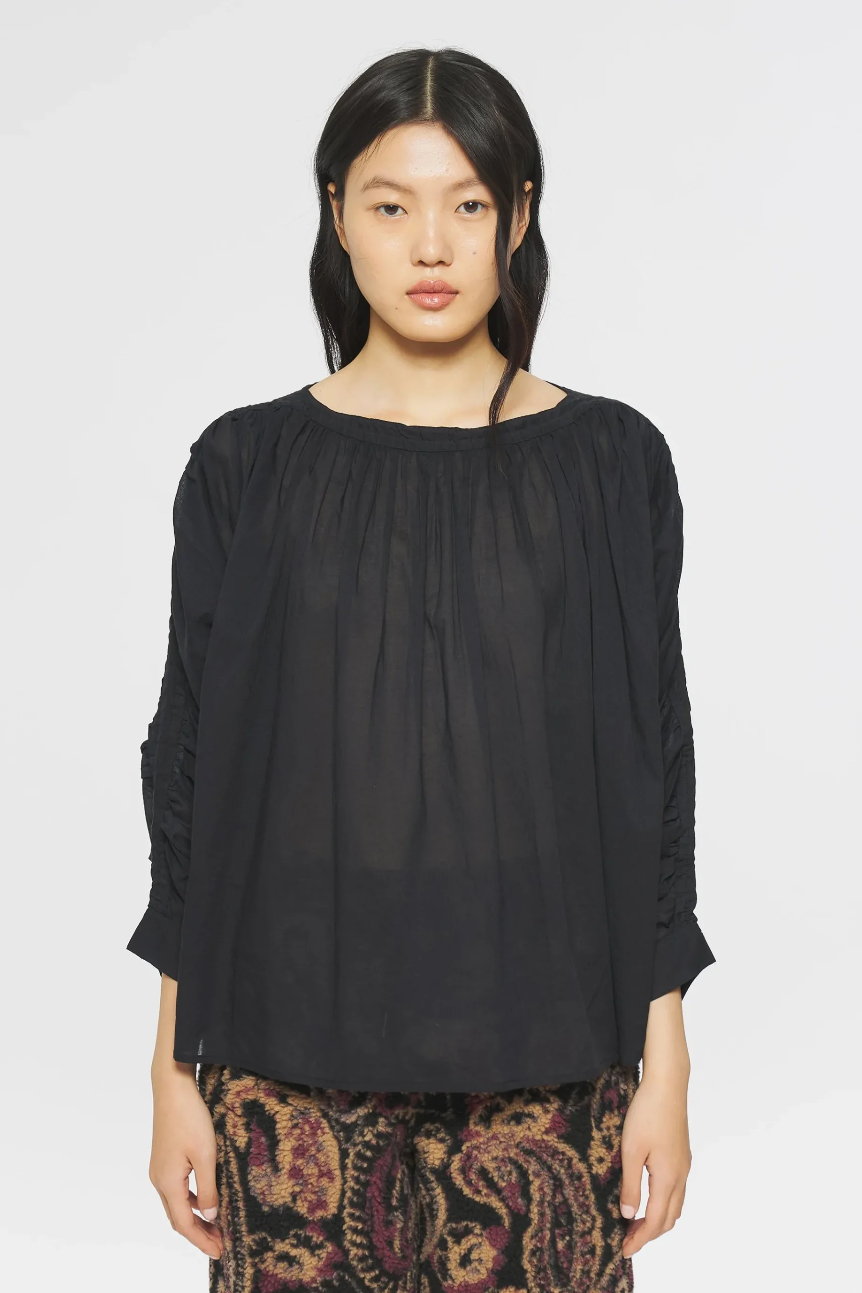ANTIK BATIK Angelie Blouse Black Flash Sale