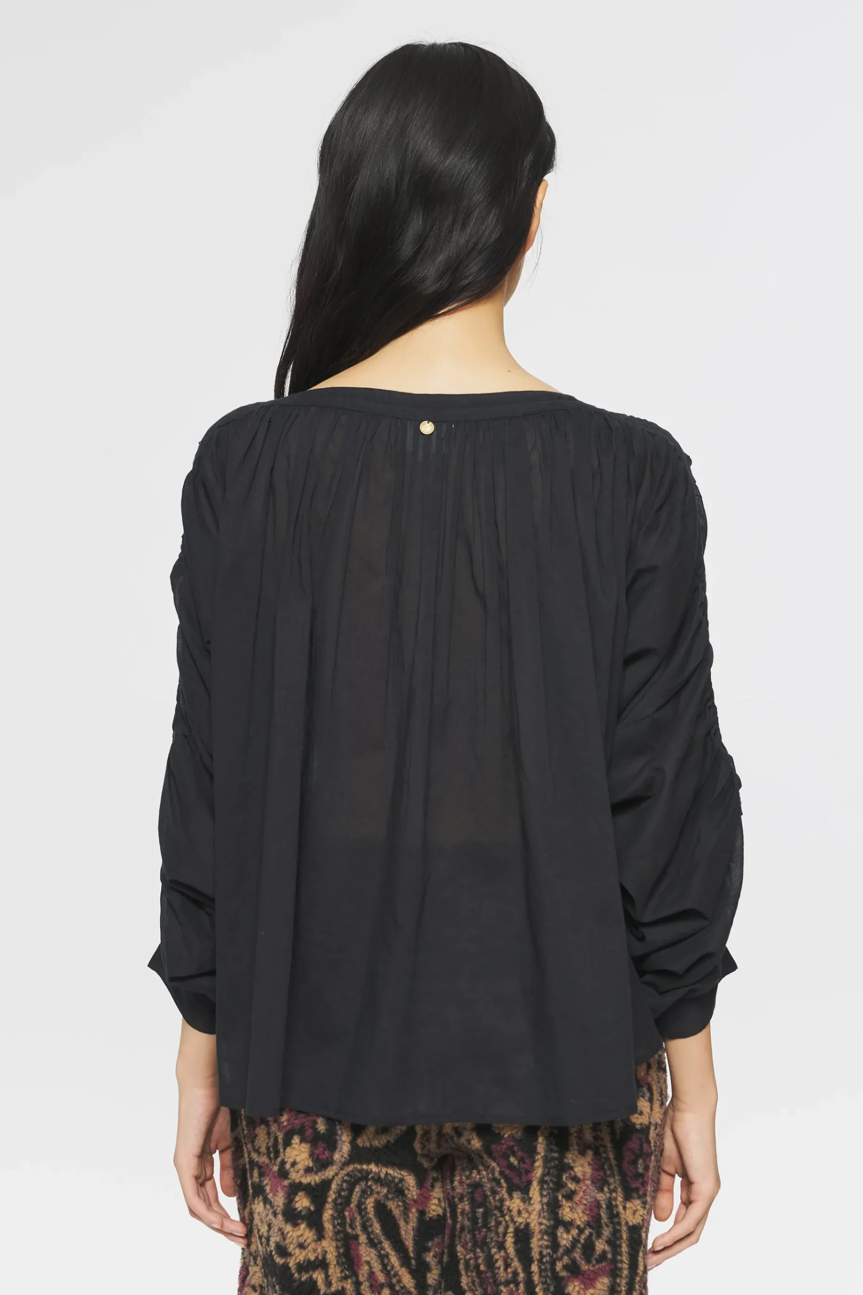 ANTIK BATIK Angelie Blouse Black Flash Sale