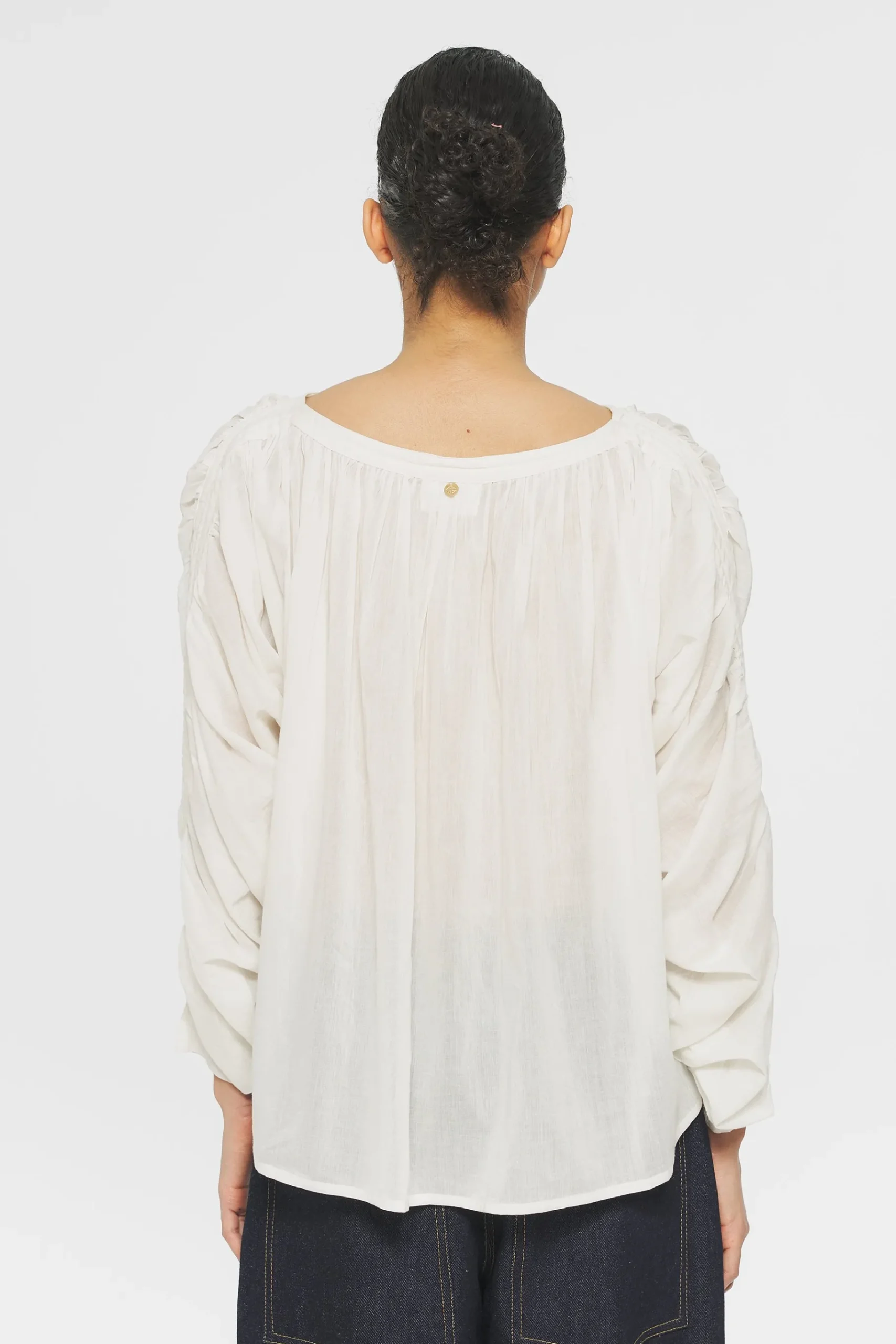 ANTIK BATIK Angelie Blouse Cream Fashion