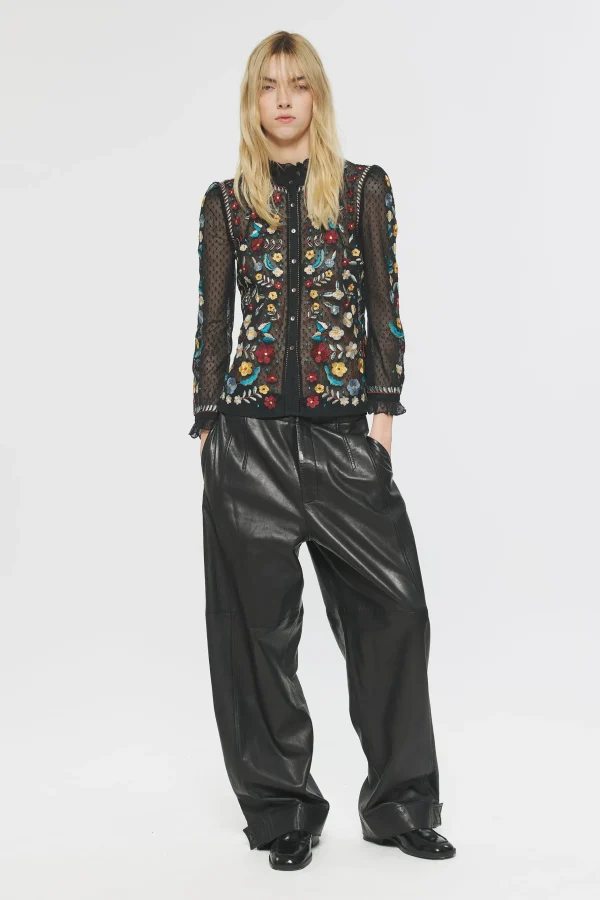ANTIK BATIK Ariani Embroidered blouse Discount
