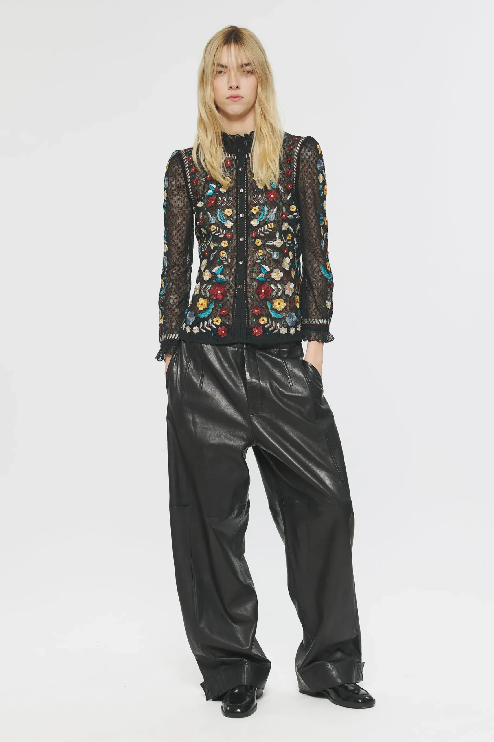ANTIK BATIK Ariani Embroidered blouse Discount