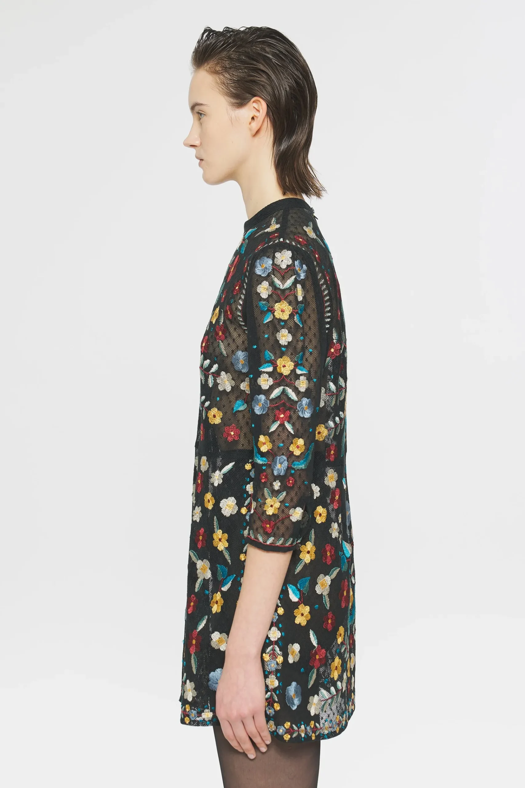 ANTIK BATIK Ariani Embroidered mini dress Shop