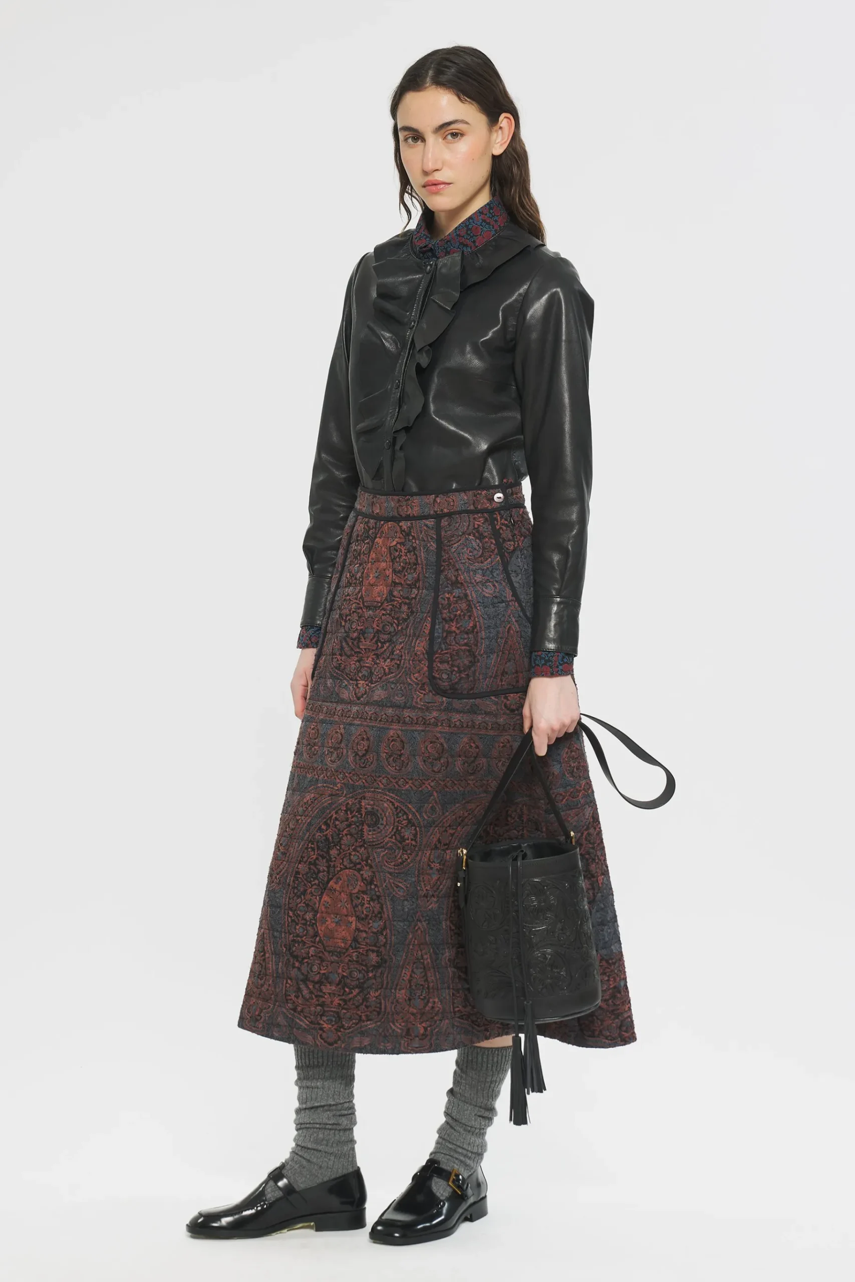 ANTIK BATIK Bucket bag Saigon Black Sale
