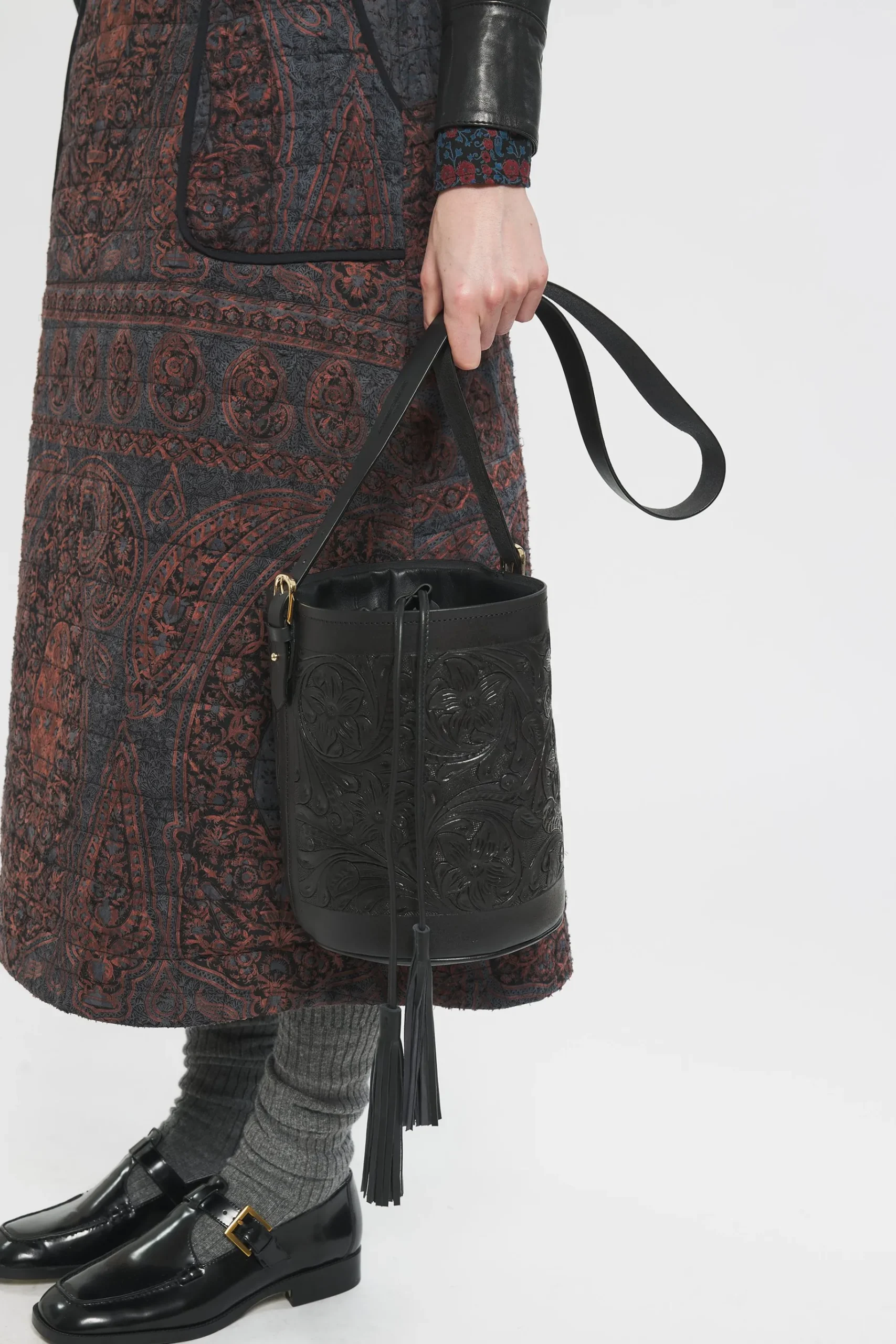 ANTIK BATIK Bucket bag Saigon Black Sale