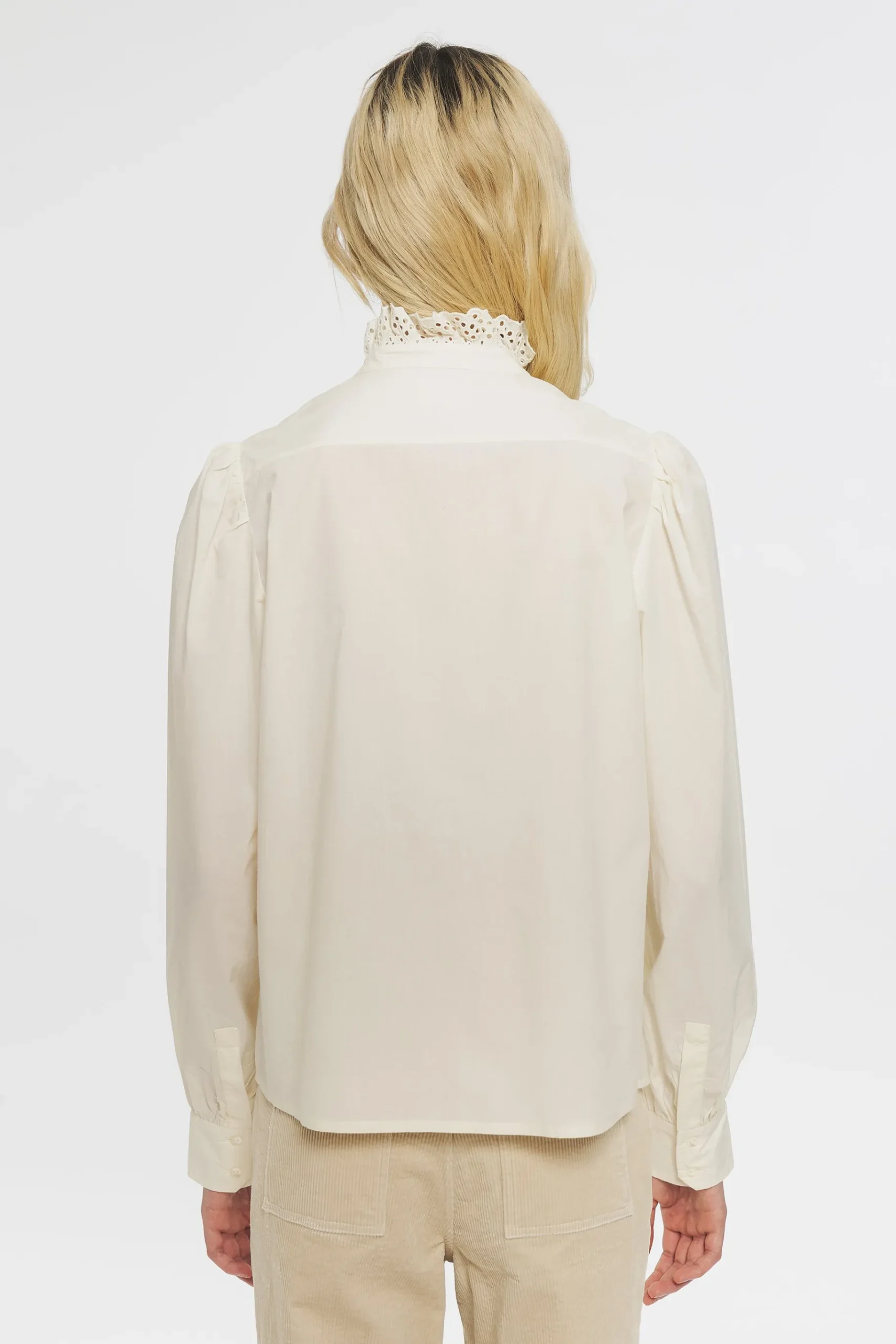 ANTIK BATIK Charlotte Blouse Cream Flash Sale
