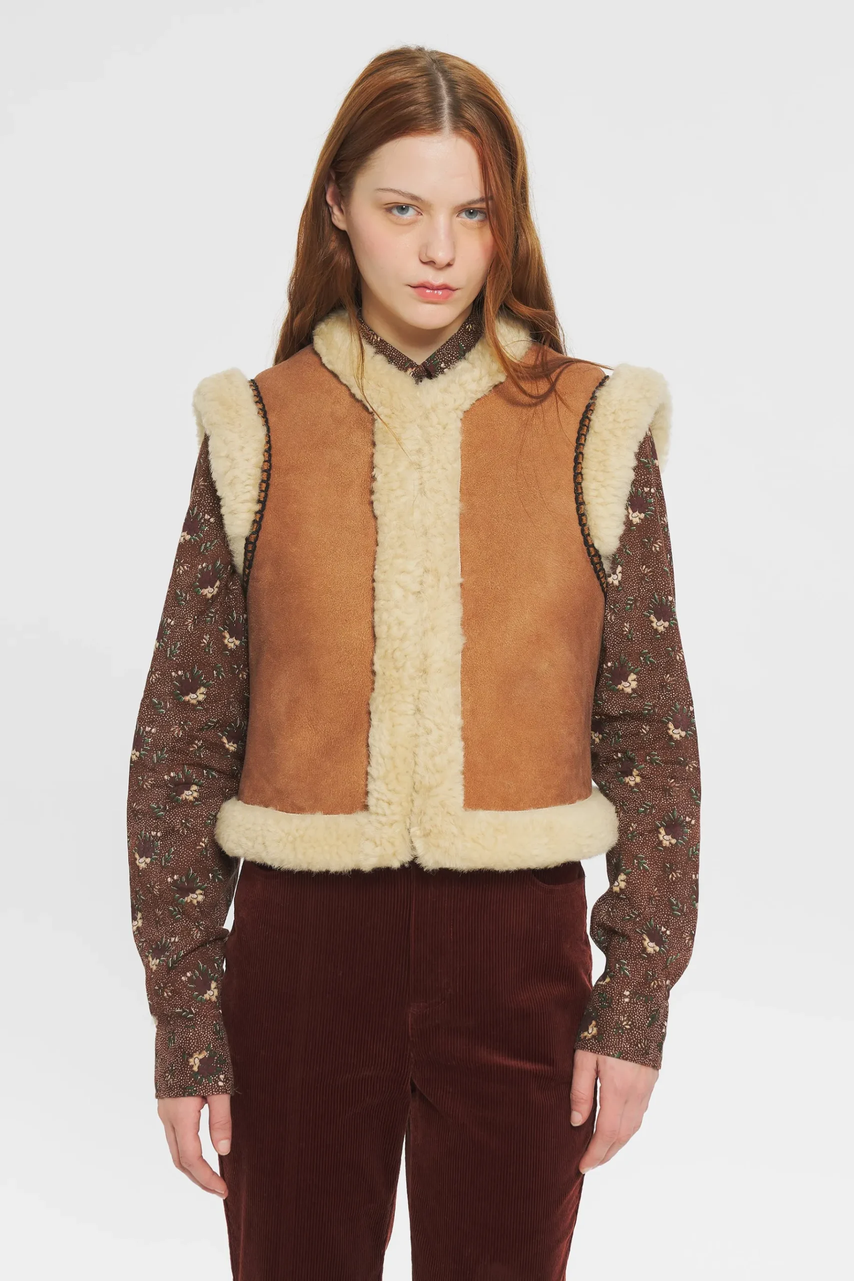 ANTIK BATIK Demis Gilet Cream Flash Sale