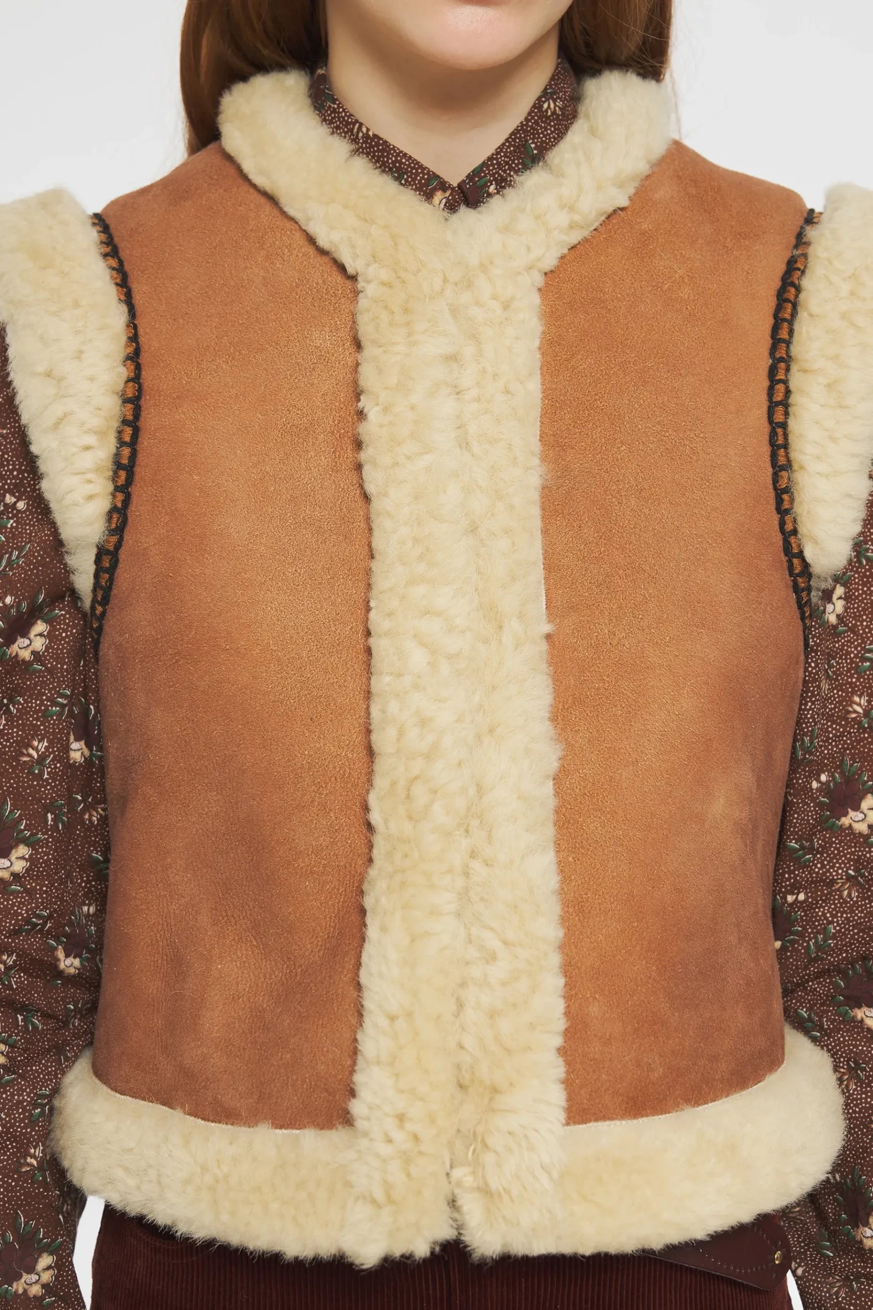 ANTIK BATIK Demis Gilet Cream Flash Sale