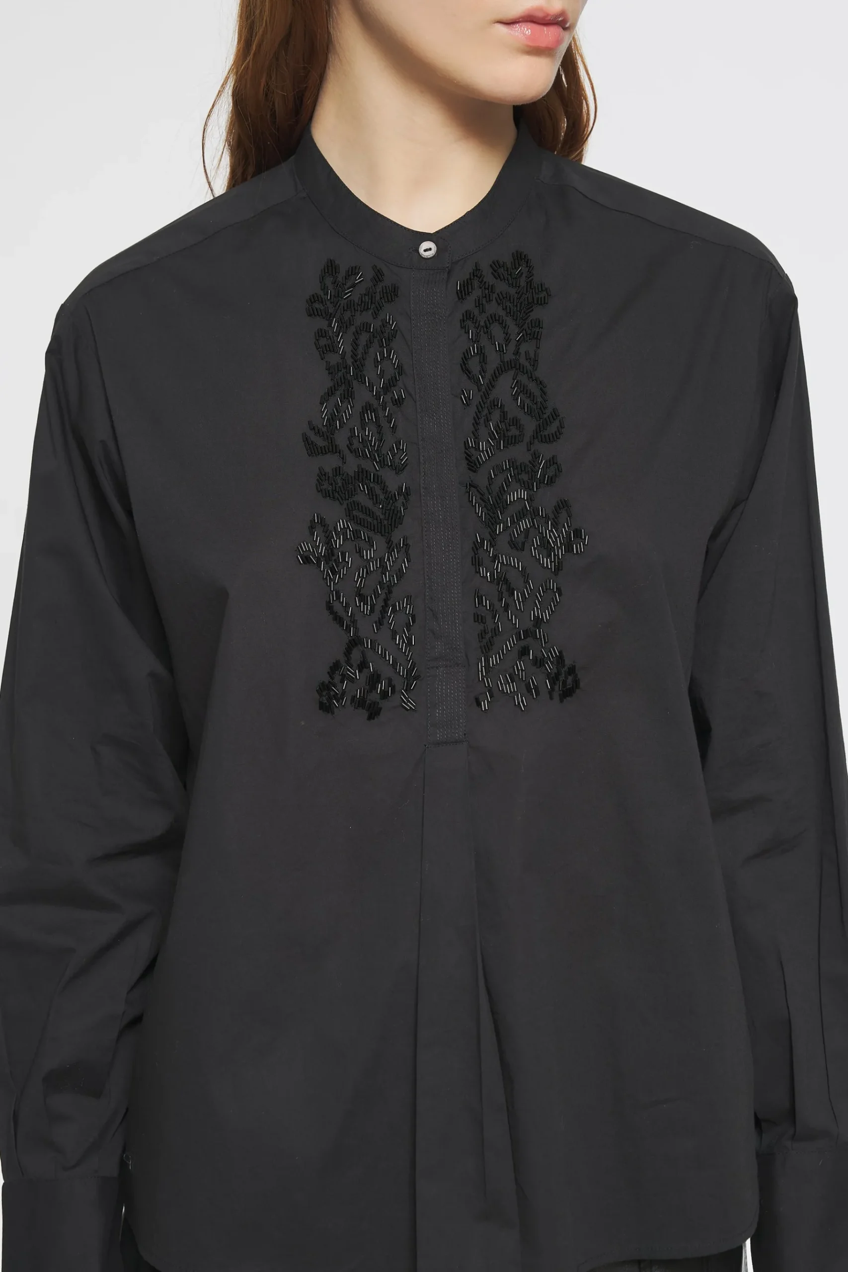 ANTIK BATIK Emilie Embroidered blouse Black Discount