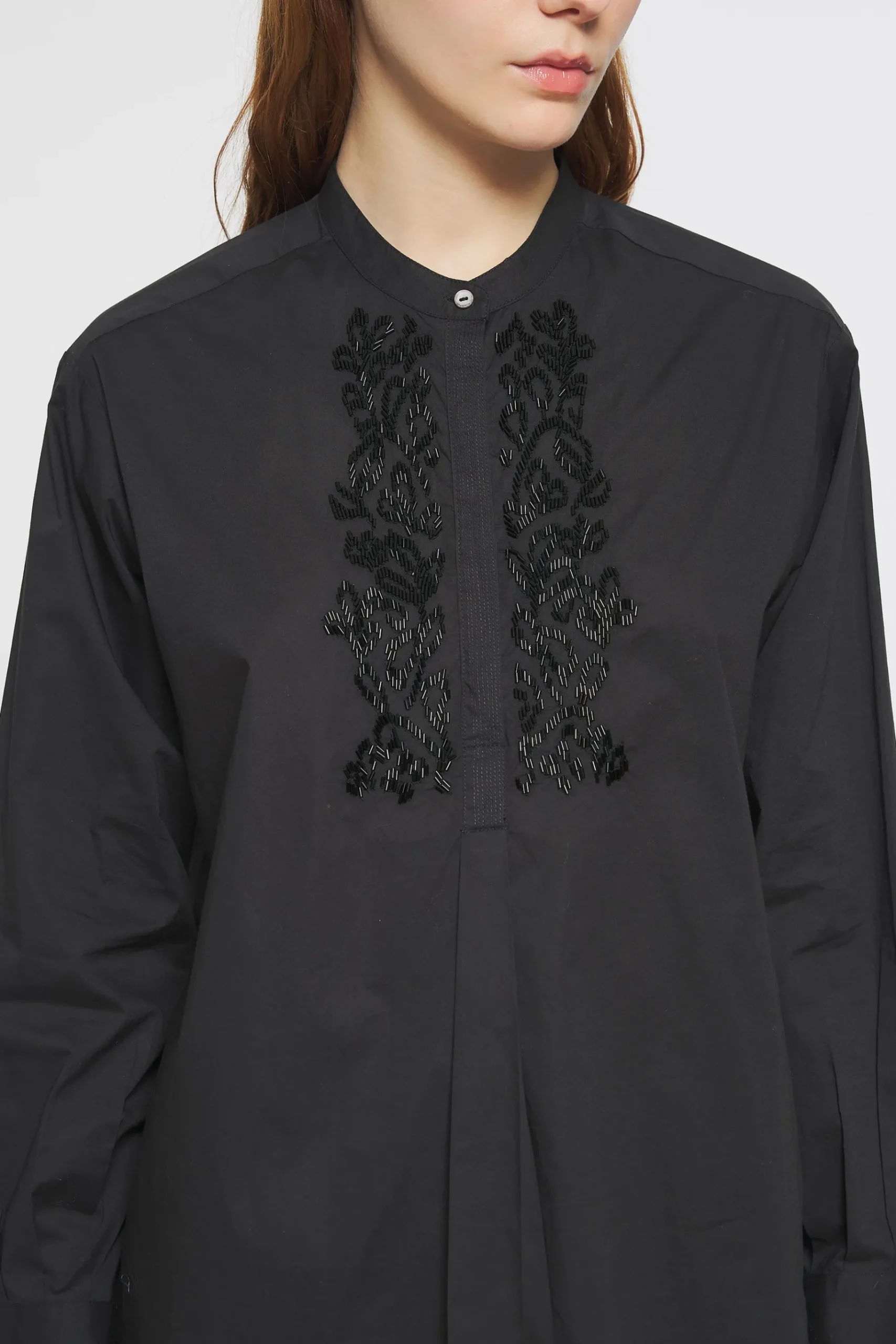 ANTIK BATIK Emilie Embroidered blouse Black Discount