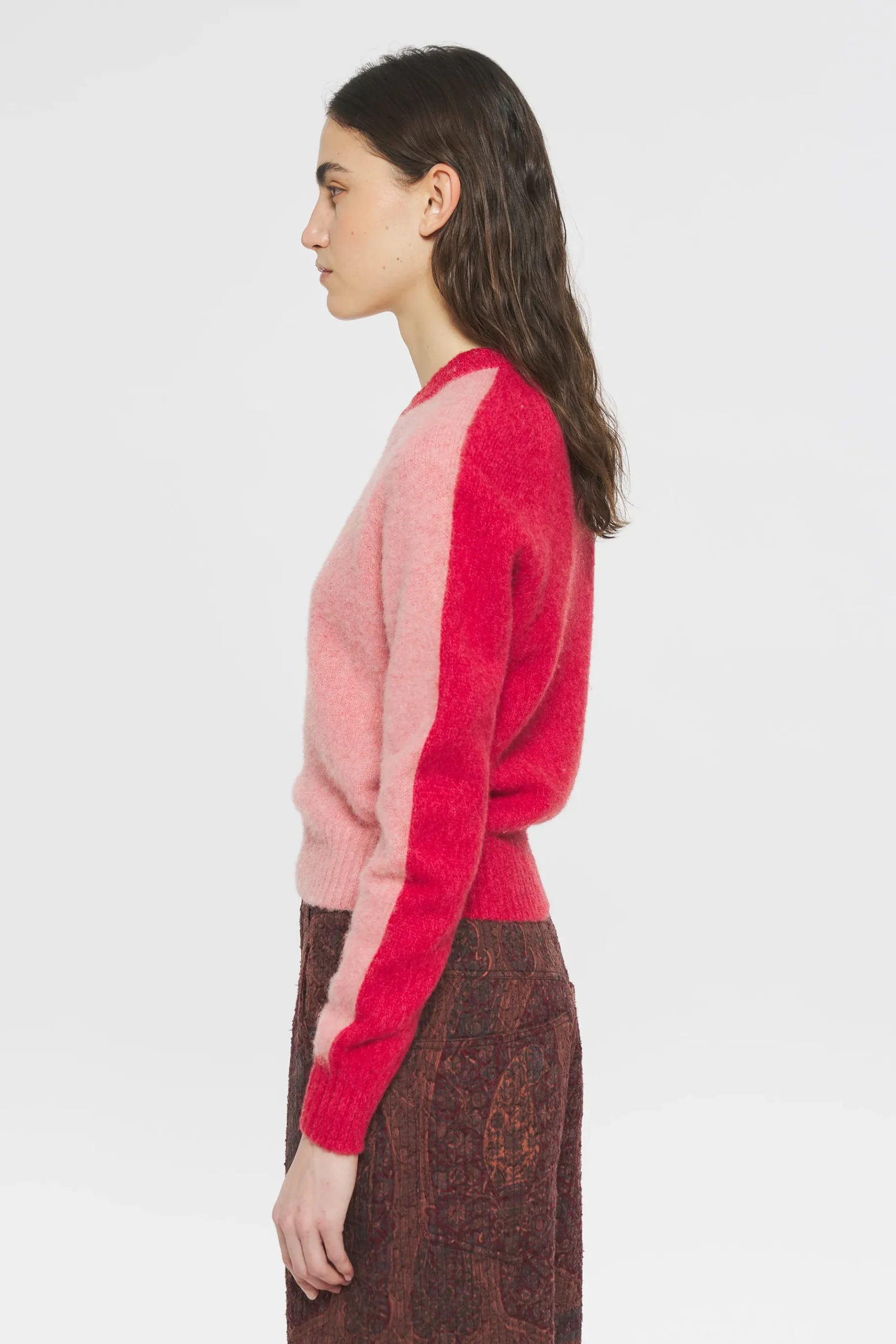 ANTIK BATIK Fergus Shetland jumper Pink Online