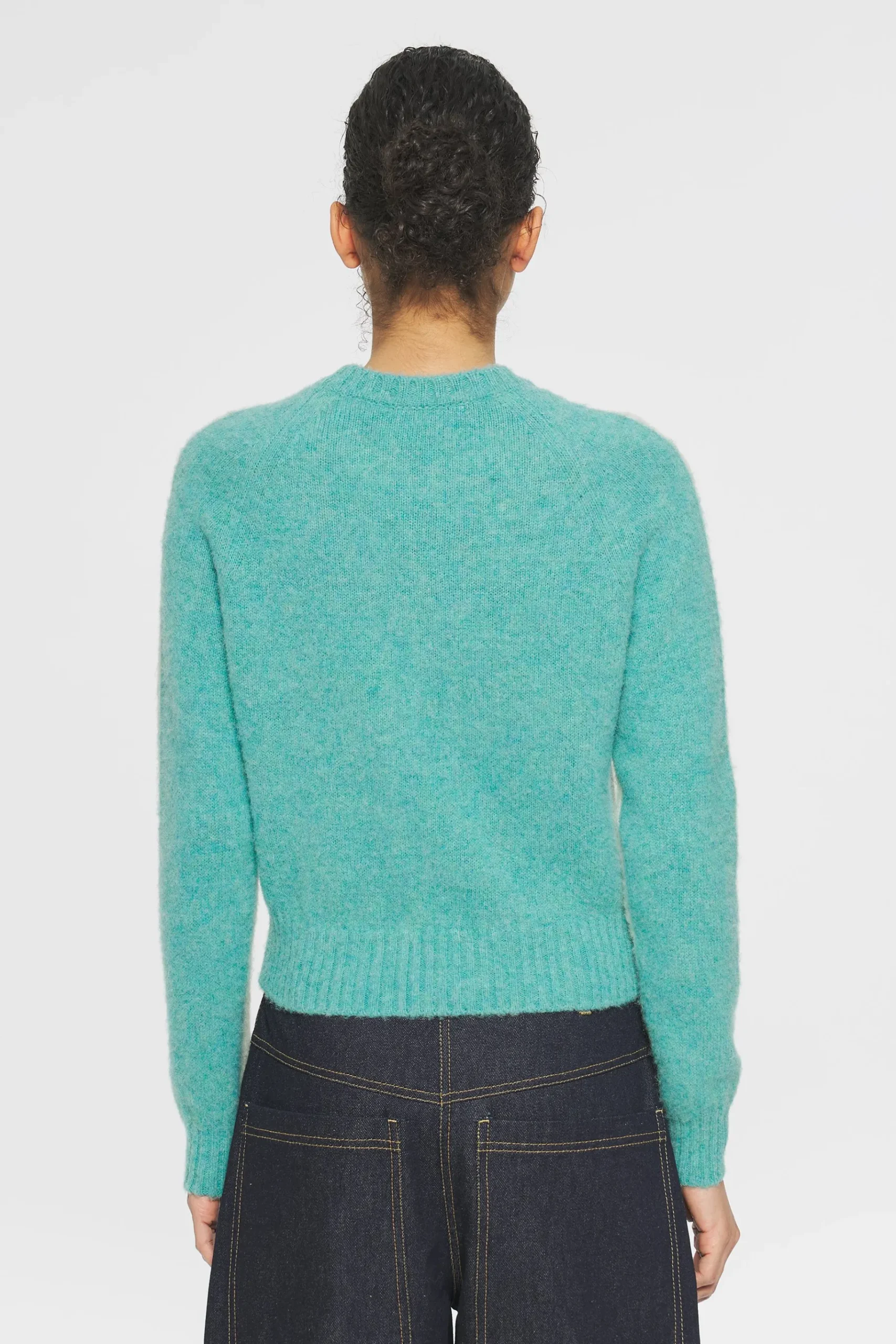 ANTIK BATIK Fergus Shetland jumper Blue Store