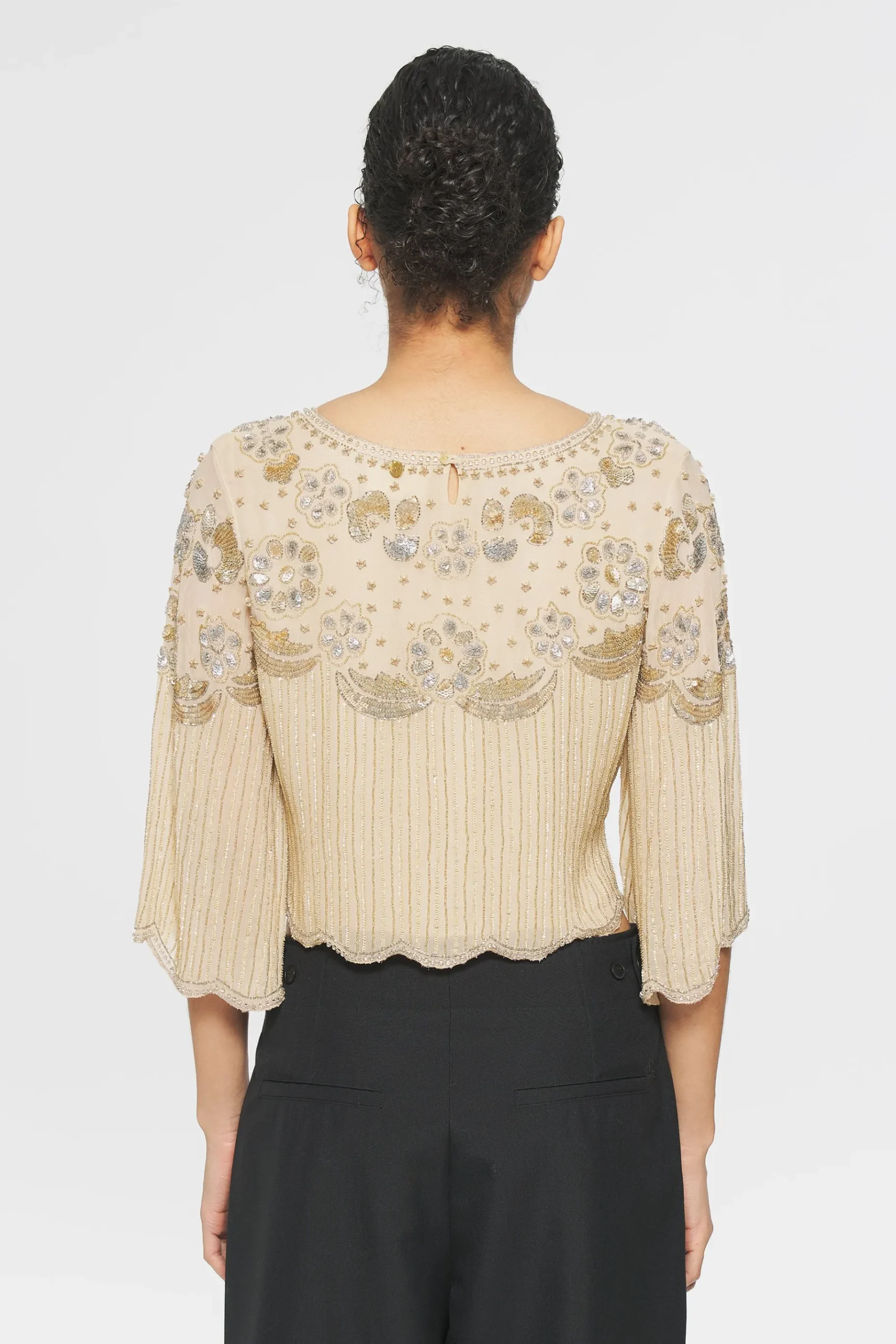 ANTIK BATIK Gadsby Sequin top New
