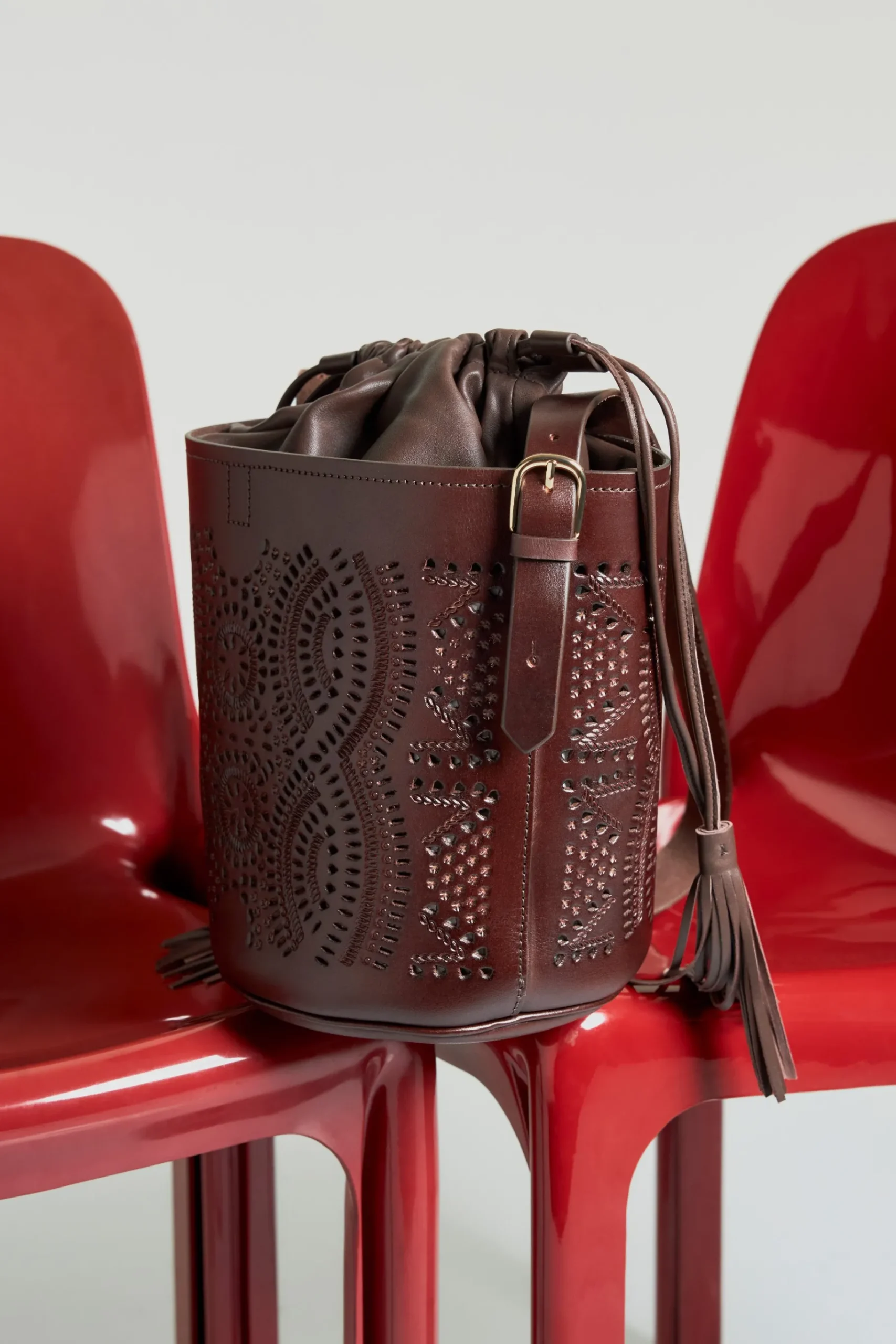 ANTIK BATIK Galy bucket bag Brown Fashion