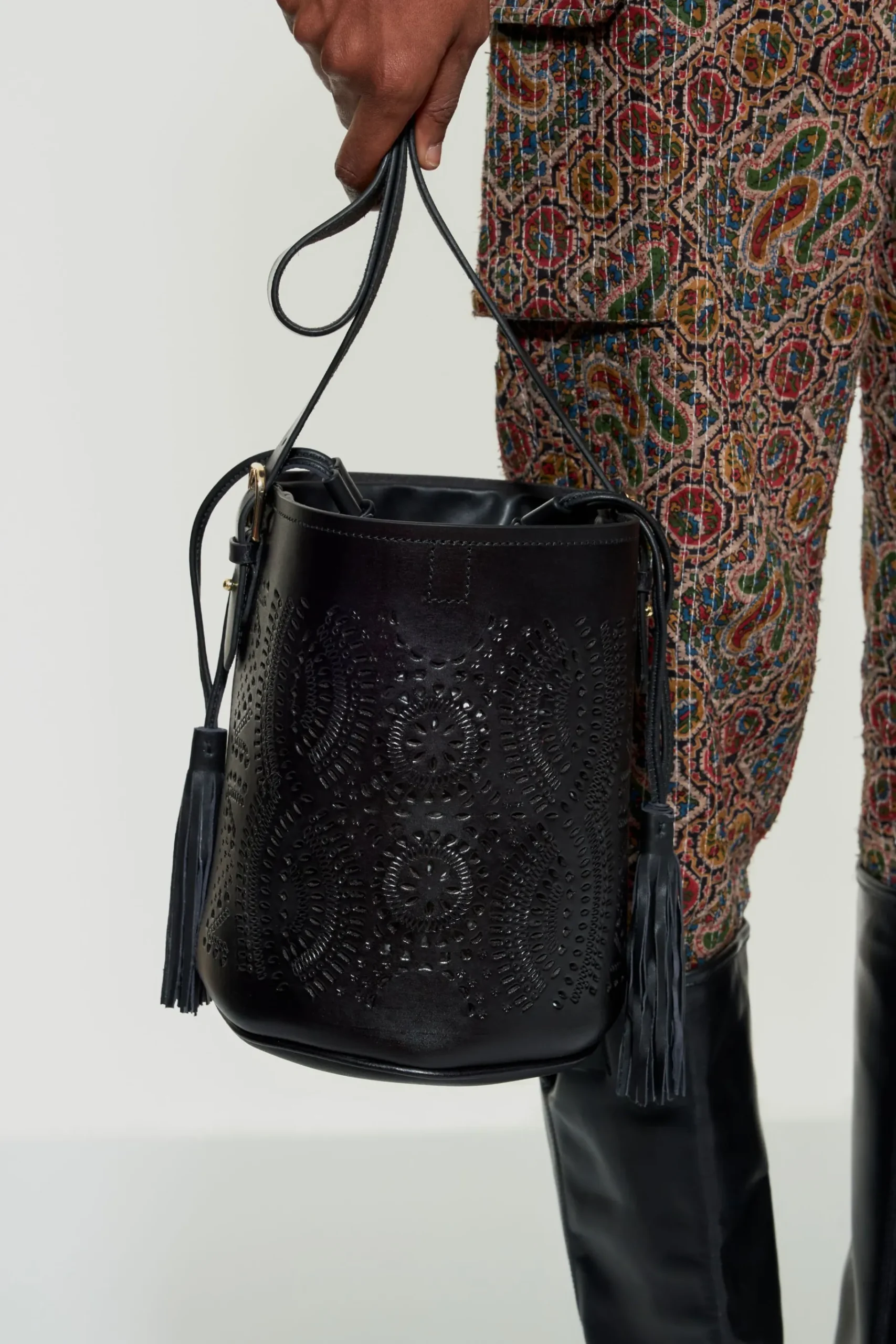 ANTIK BATIK Galy bucket bag Black Fashion
