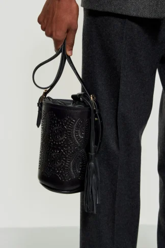 ANTIK BATIK Galy small bucket bag Black Shop