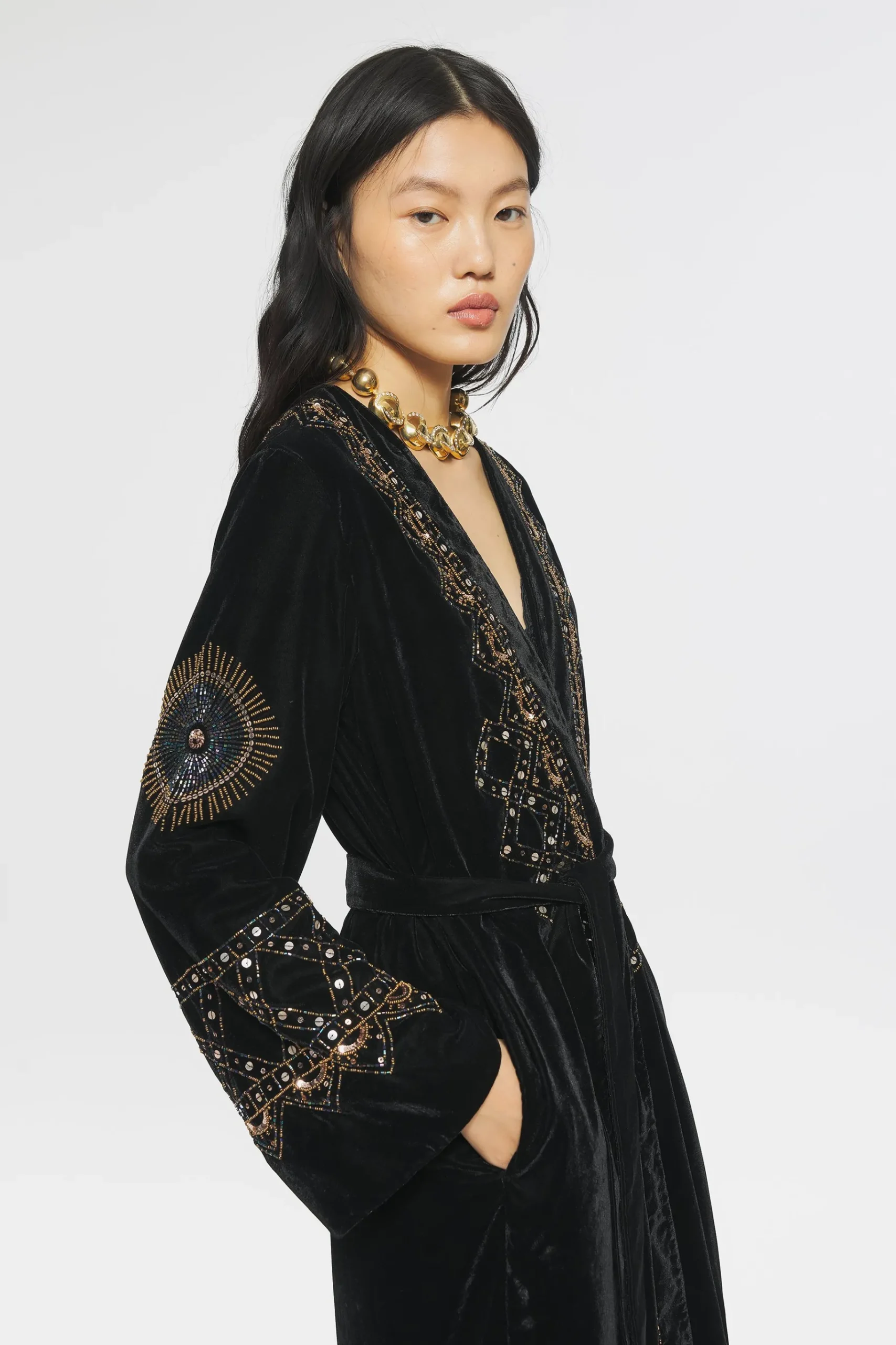 ANTIK BATIK Illuminati Sequin coat Flash Sale