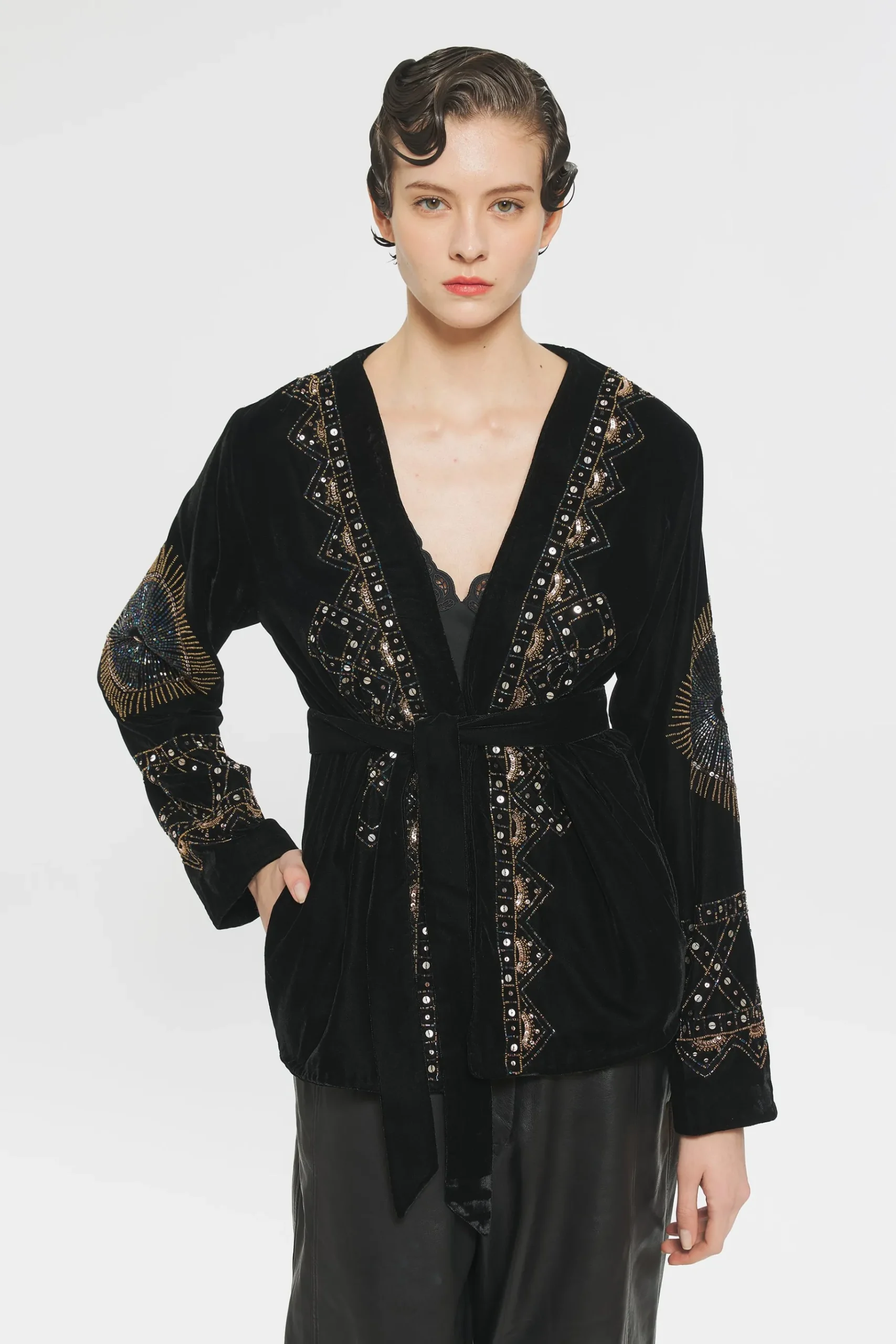 ANTIK BATIK Illuminati Sequin jacket Best