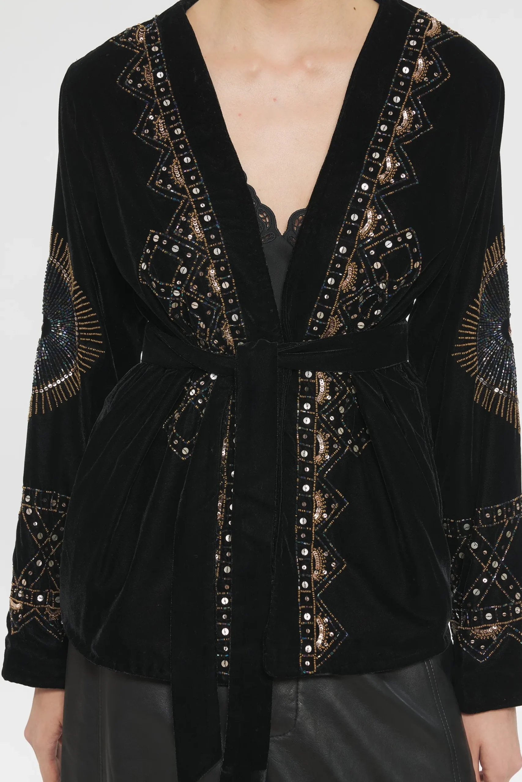 ANTIK BATIK Illuminati Sequin jacket Best
