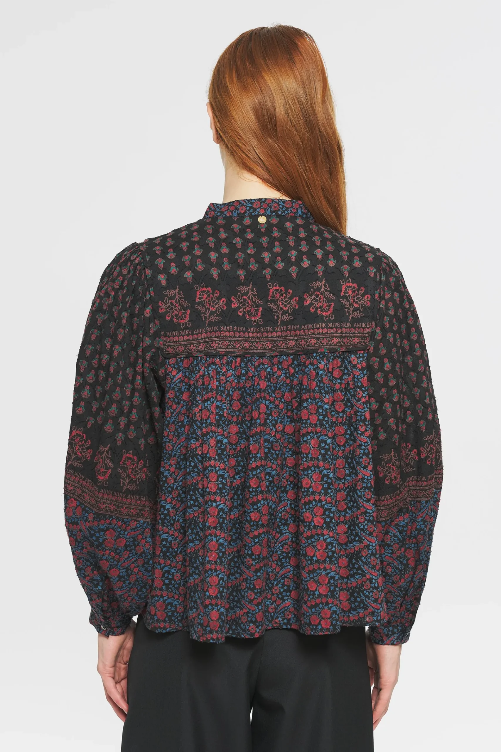 ANTIK BATIK Irina Print blouse Black Cheap