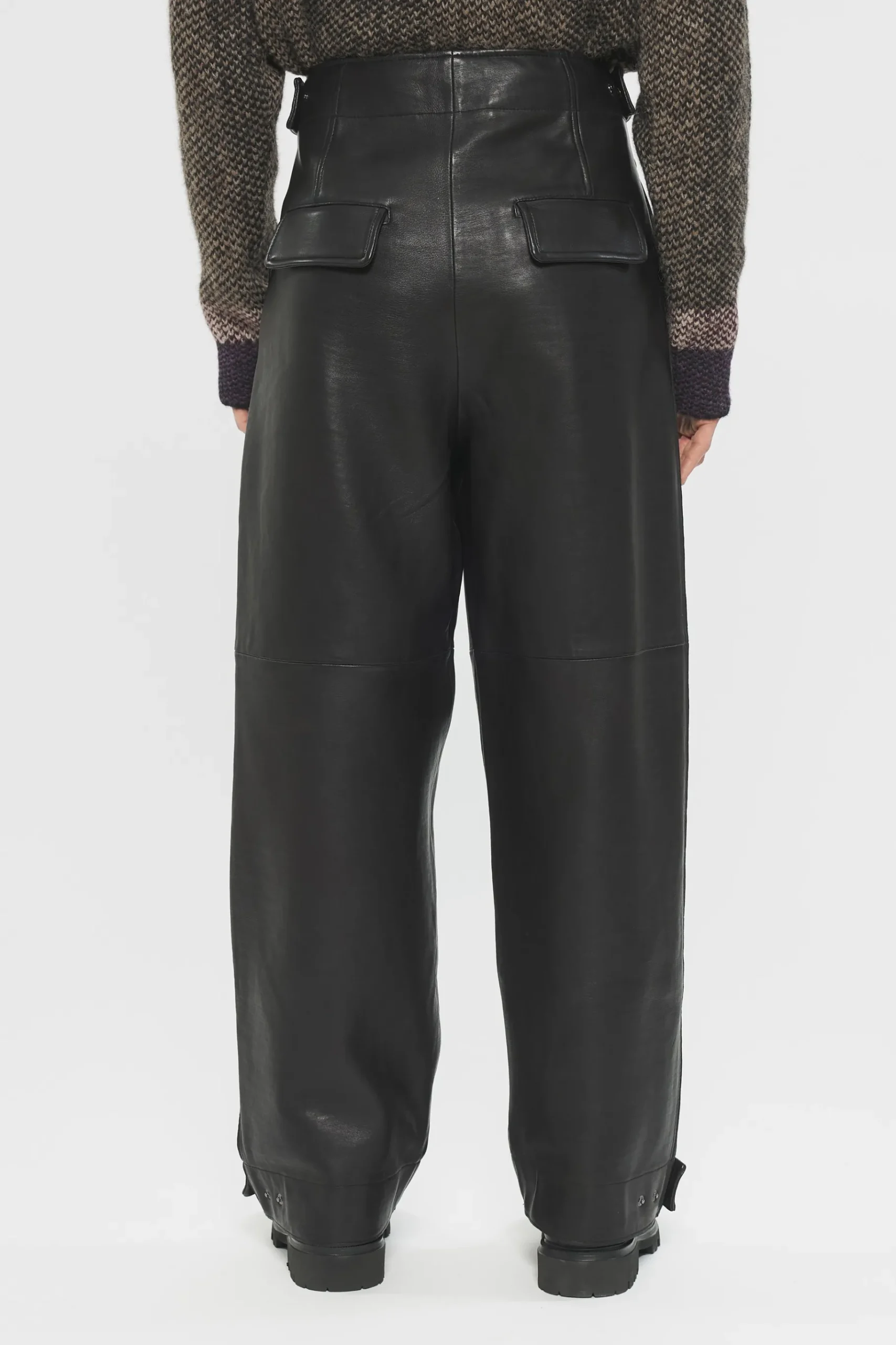 ANTIK BATIK Leather trousers Tom Cheap