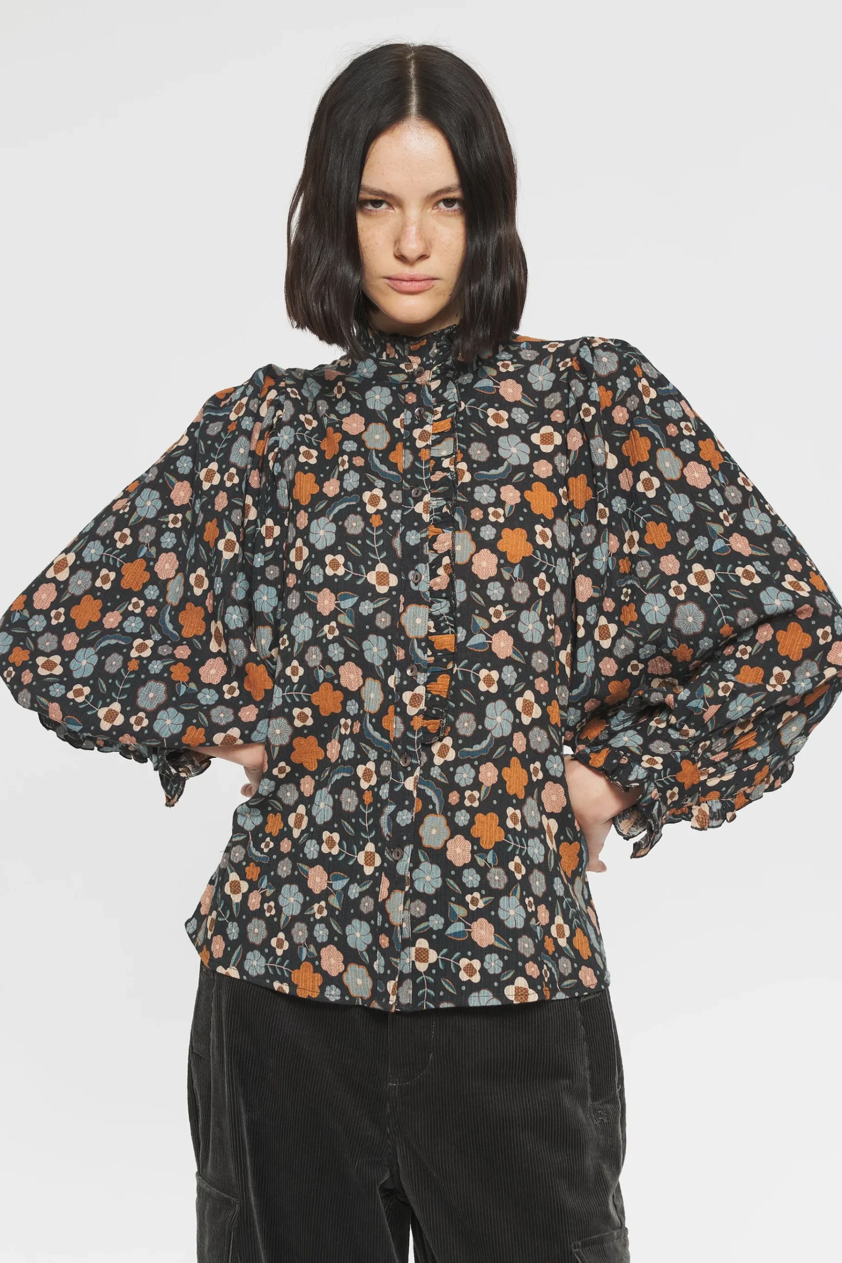 ANTIK BATIK Leo Print blouse Outlet