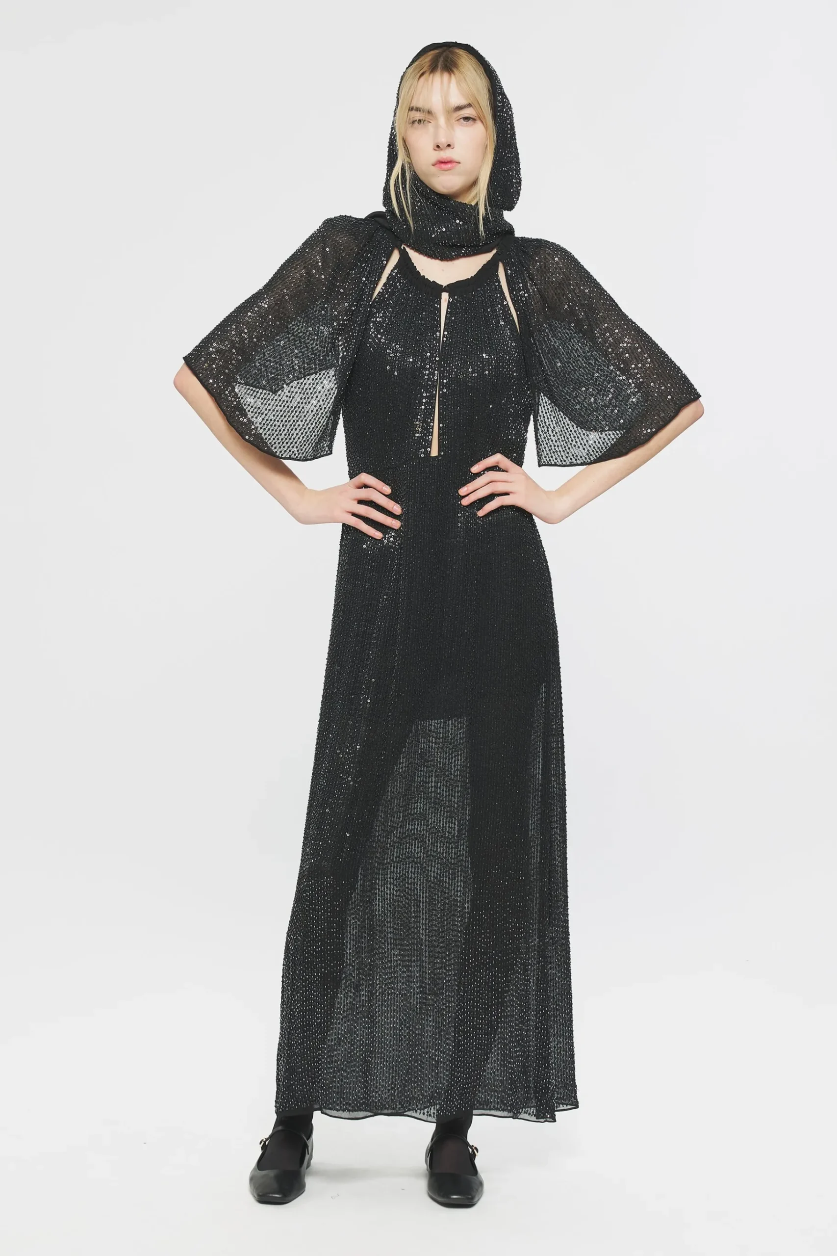 ANTIK BATIK Lune Sequin maxi dress Outlet