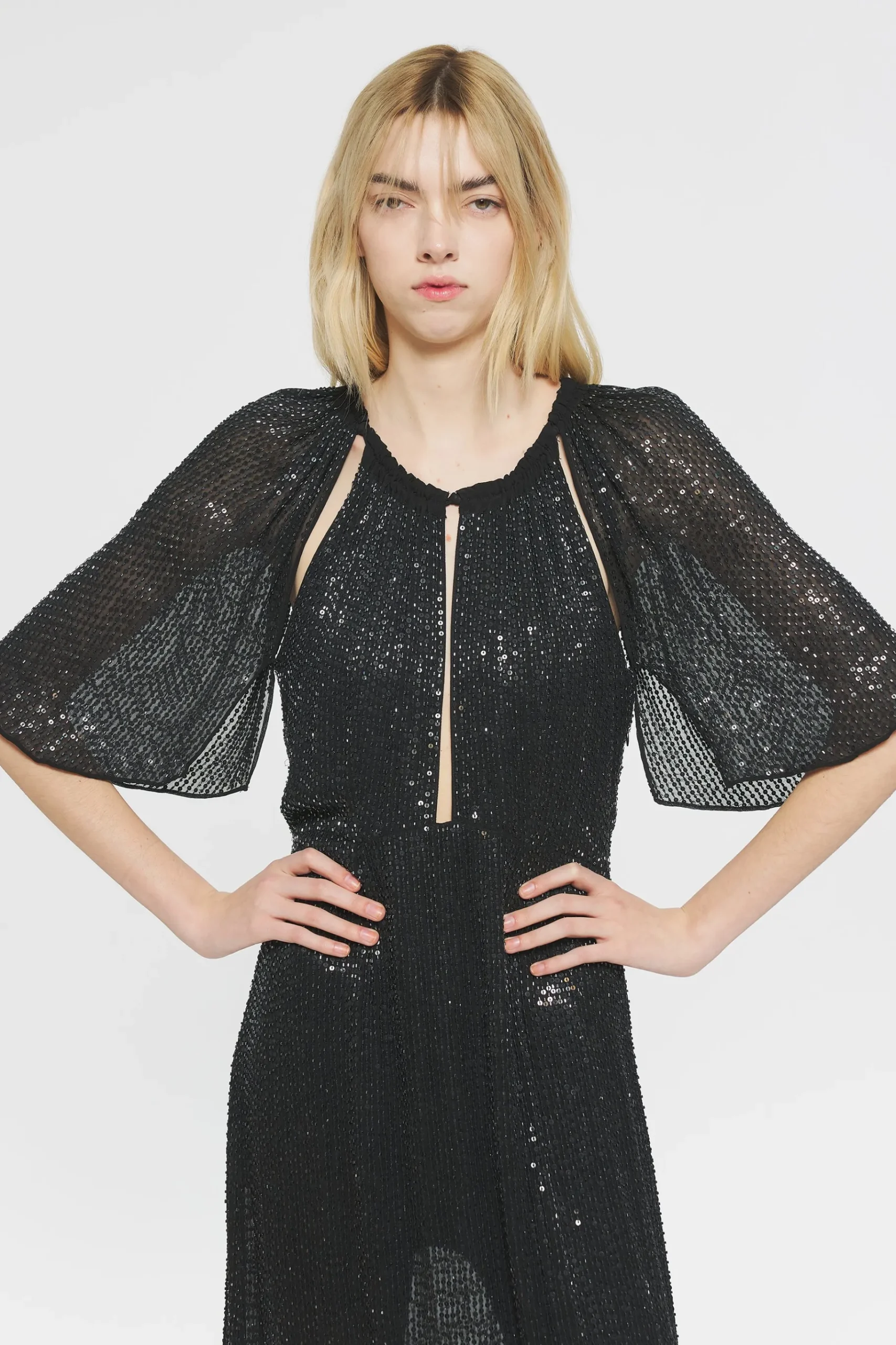 ANTIK BATIK Lune Sequin maxi dress Outlet