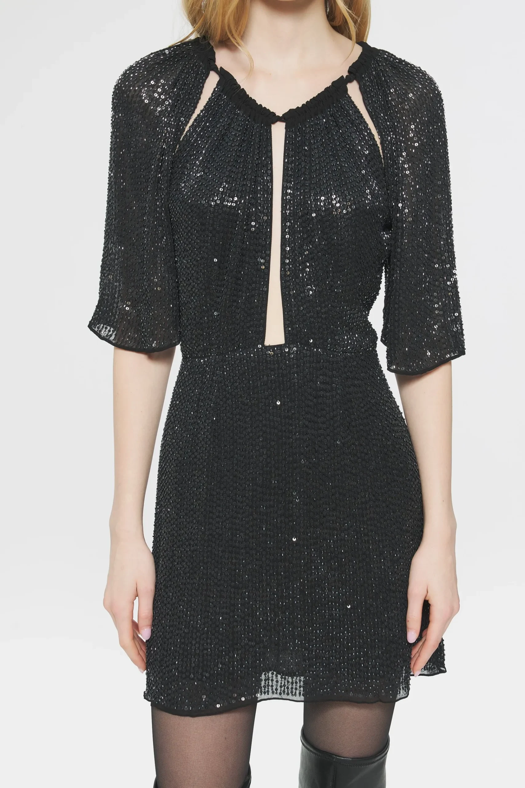 ANTIK BATIK Lune Sequin mini dress Sale
