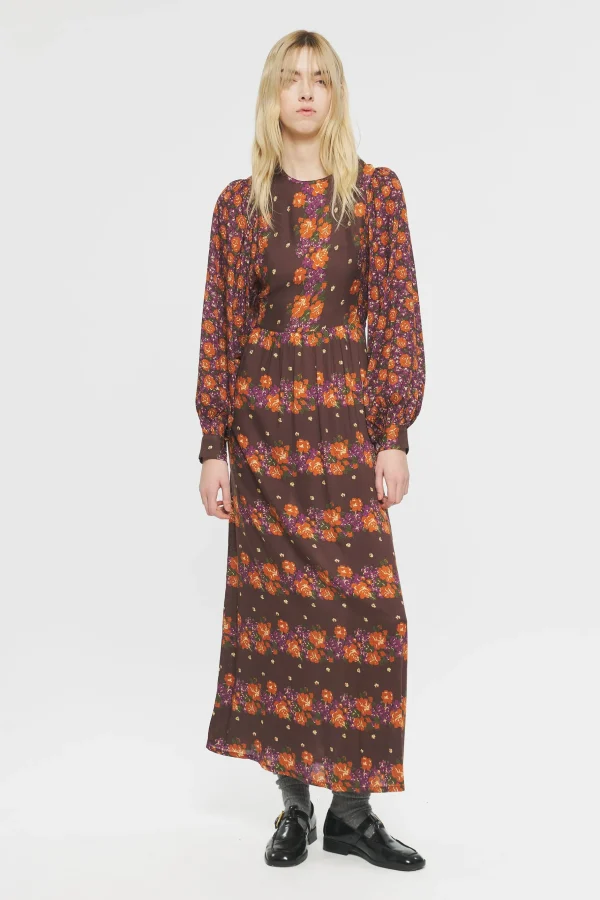 ANTIK BATIK Magalie Print maxi dress Fashion