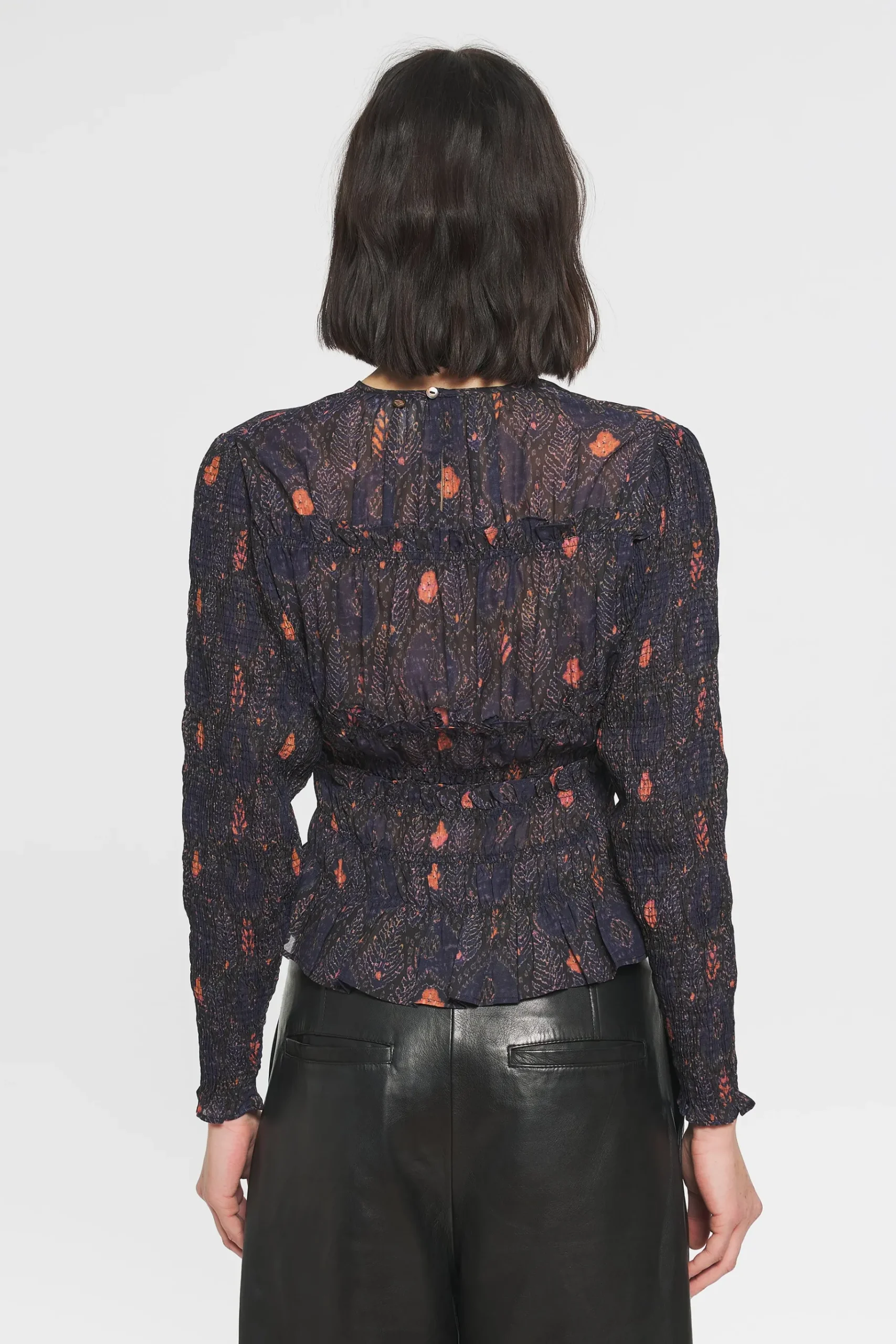 ANTIK BATIK Mani Print blouse Blue Best