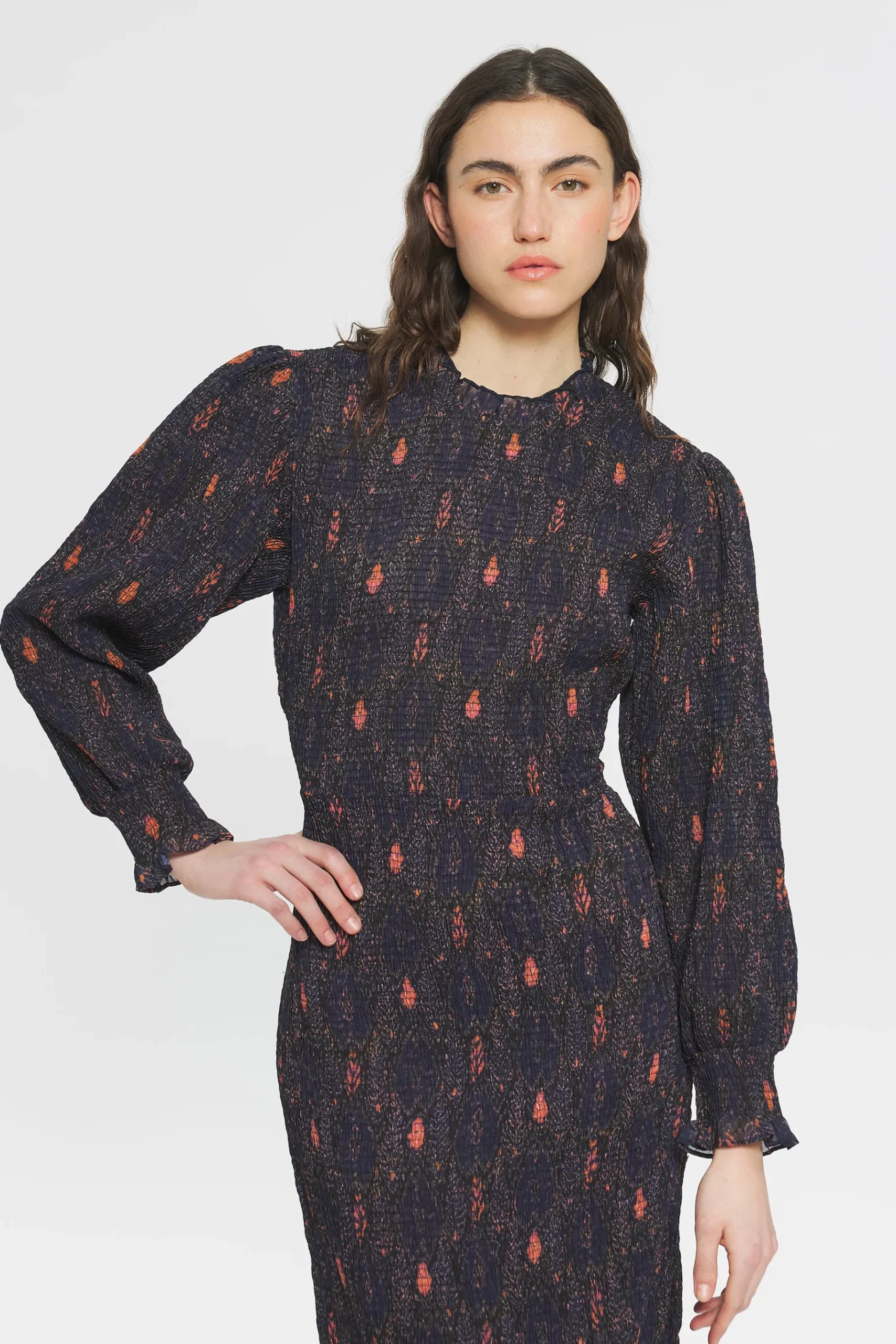 ANTIK BATIK Mani Smocked dress Cheap