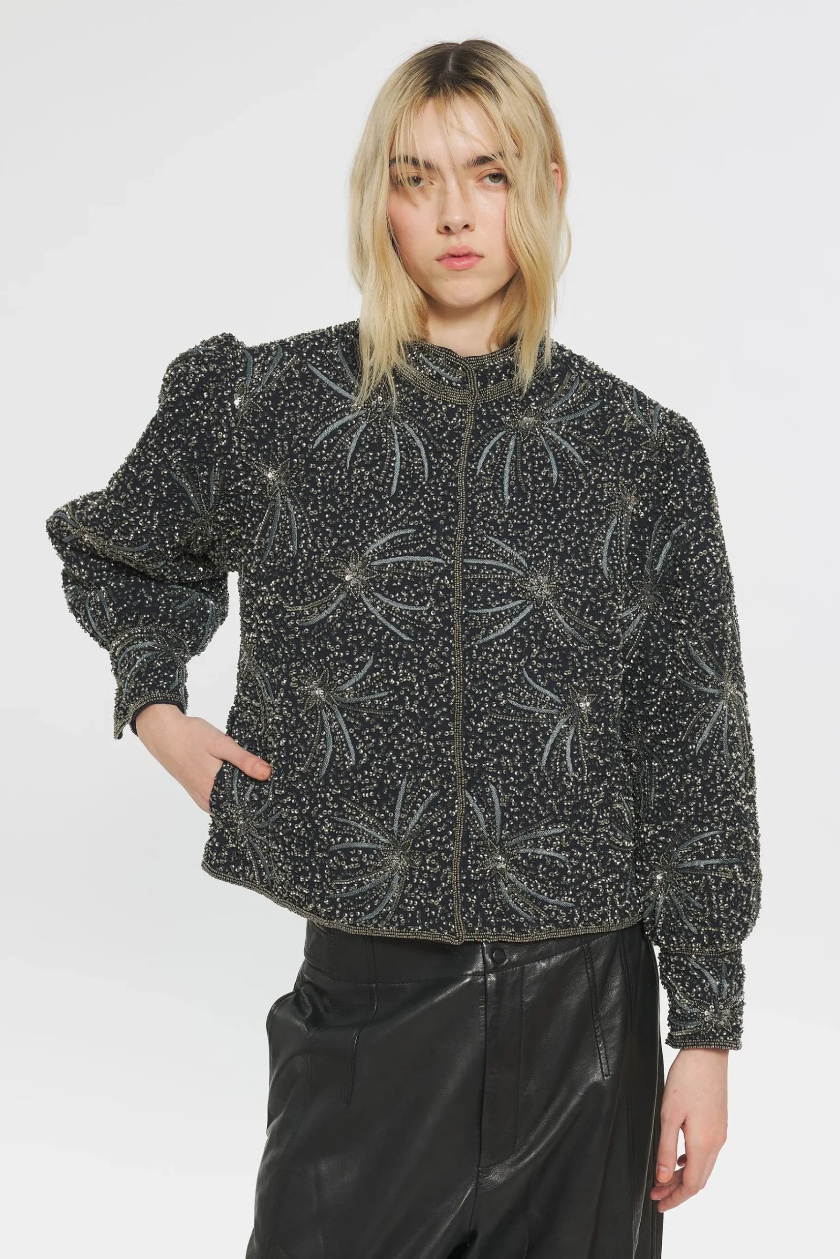 ANTIK BATIK Matari Sequin jacket Outlet