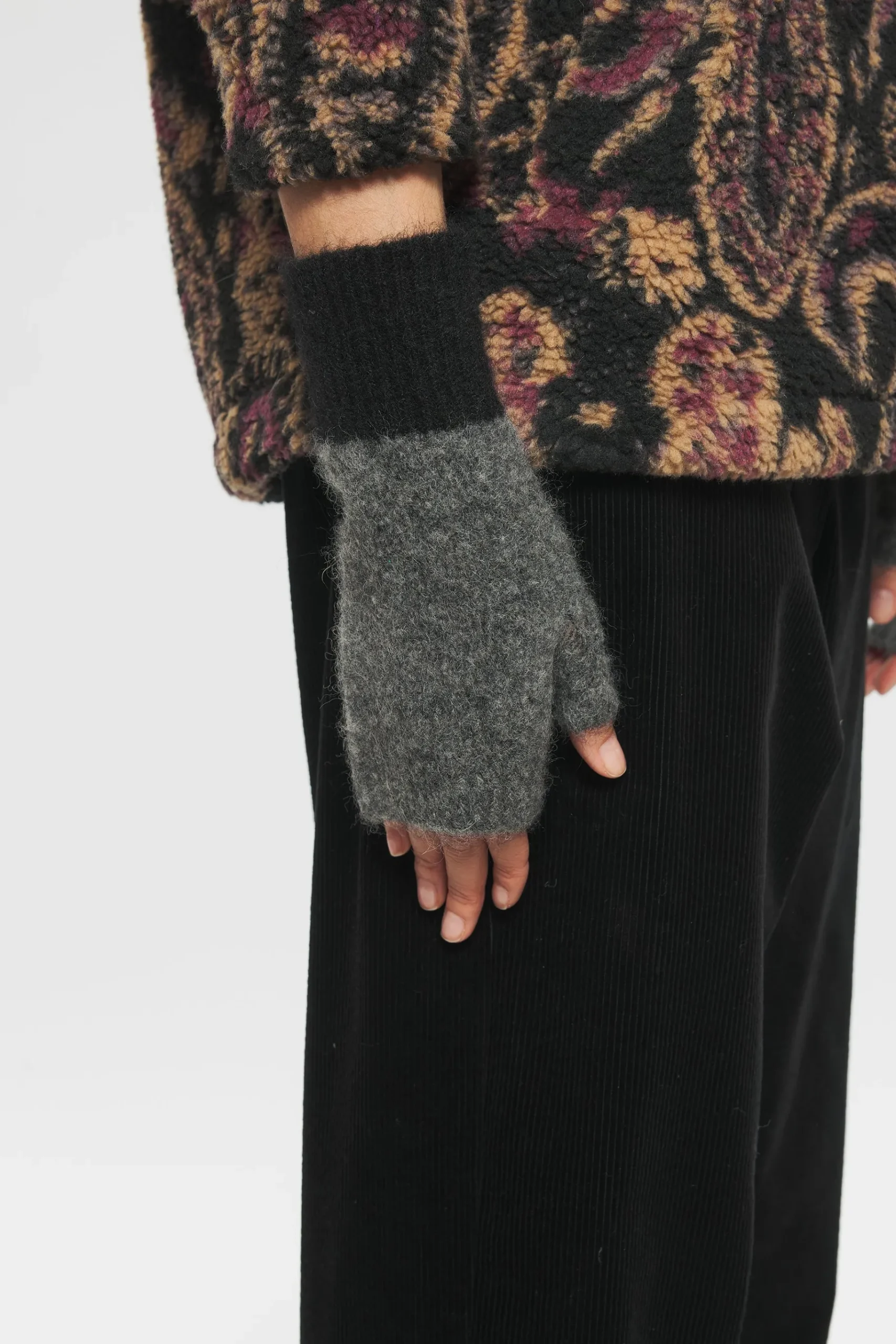 ANTIK BATIK Michelle Mittens Grey Shop