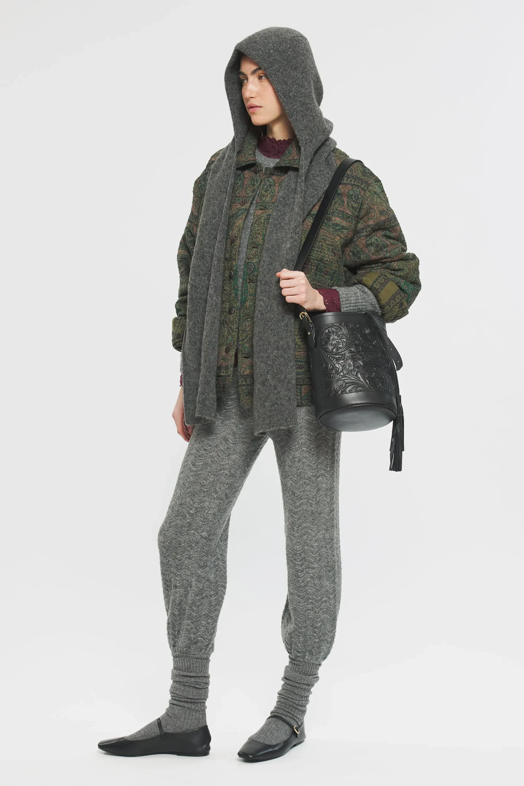 ANTIK BATIK Nina Trousers Grey Best
