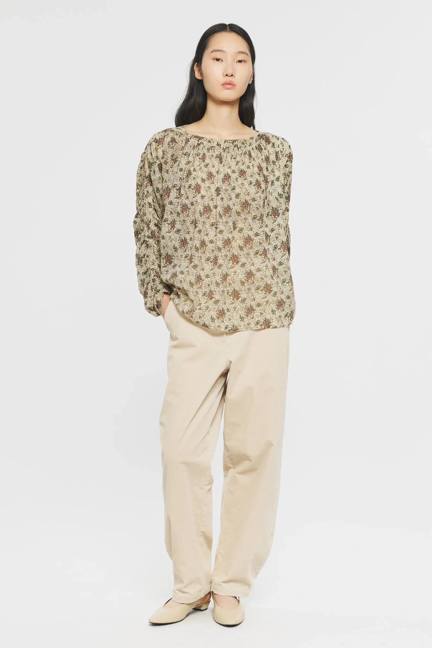 ANTIK BATIK Paula Print blouse Hot