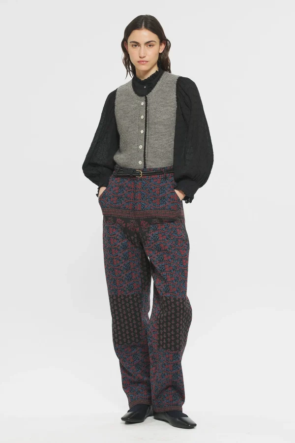 ANTIK BATIK Philipine Gilet Grey Store