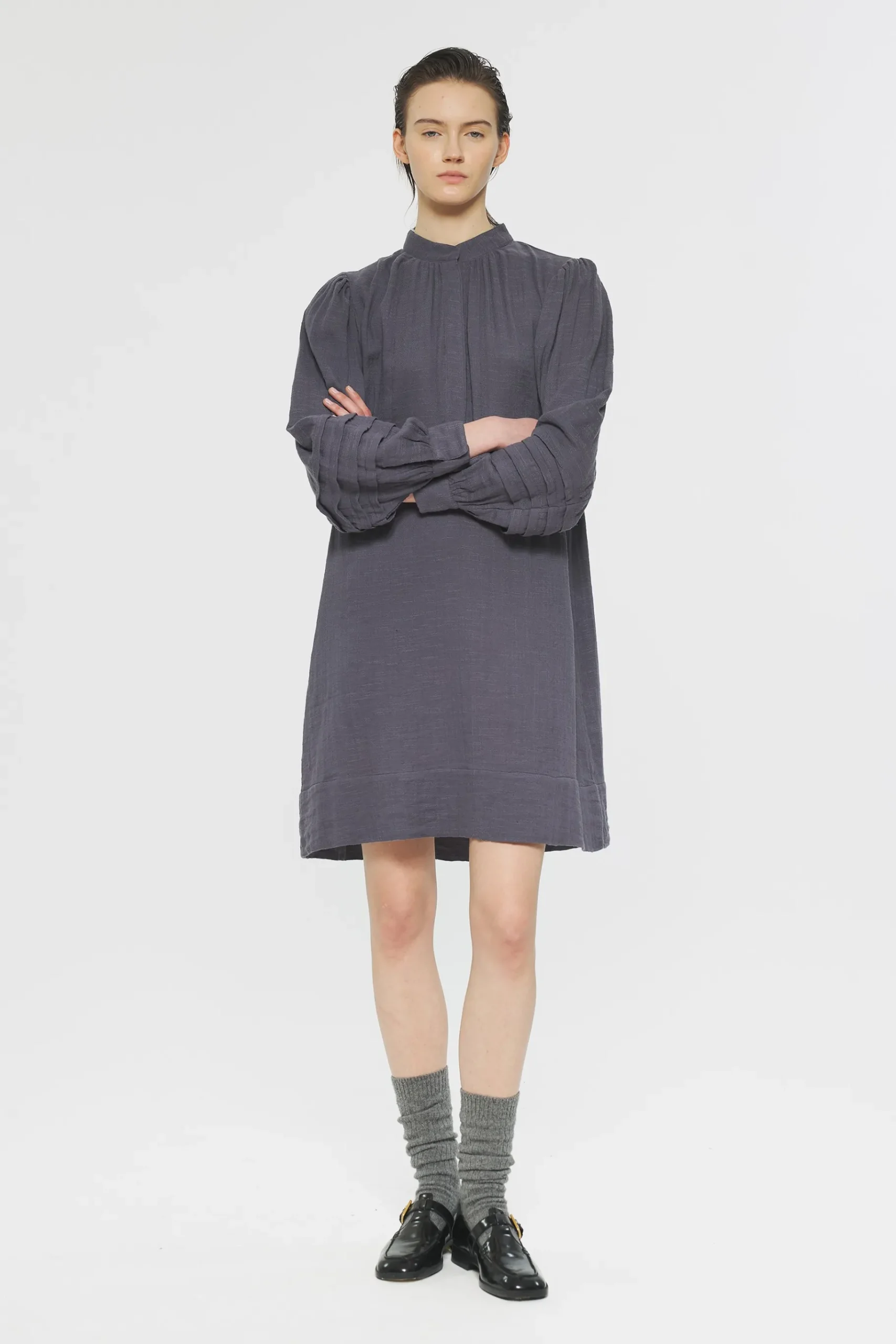 ANTIK BATIK Pipa Dress Grey Cheap