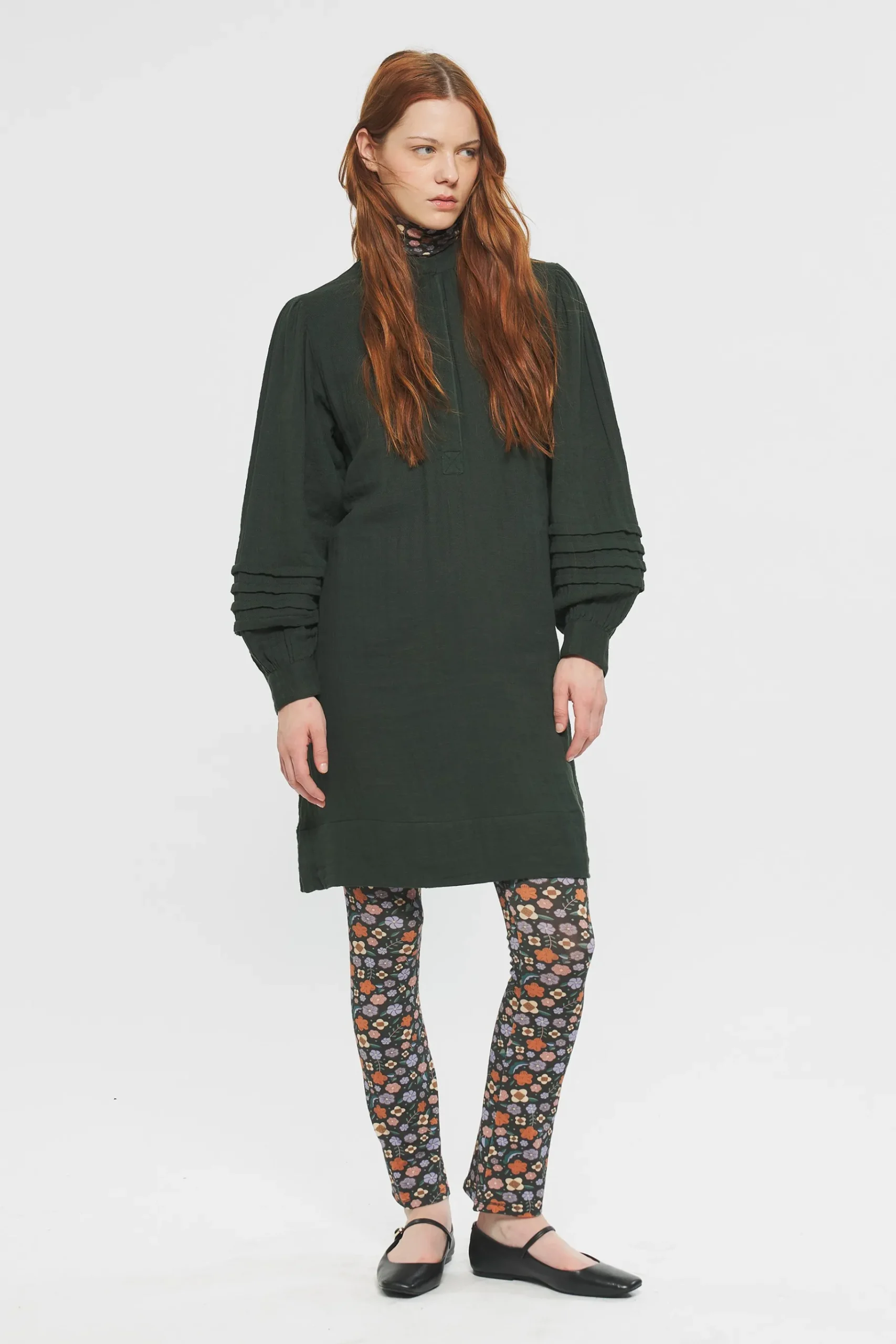 ANTIK BATIK Pipa Dress Green Flash Sale