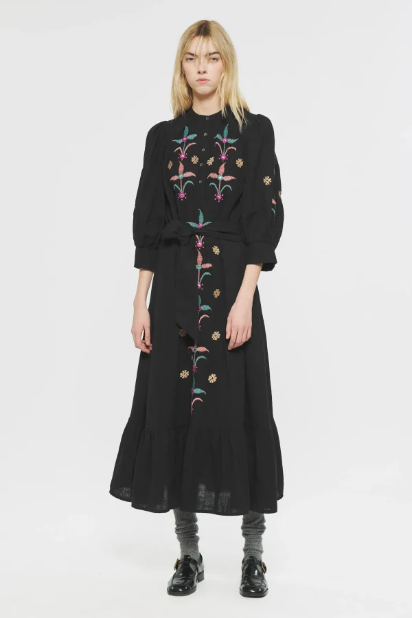 ANTIK BATIK Rafi Embroidered maxi dress Sale