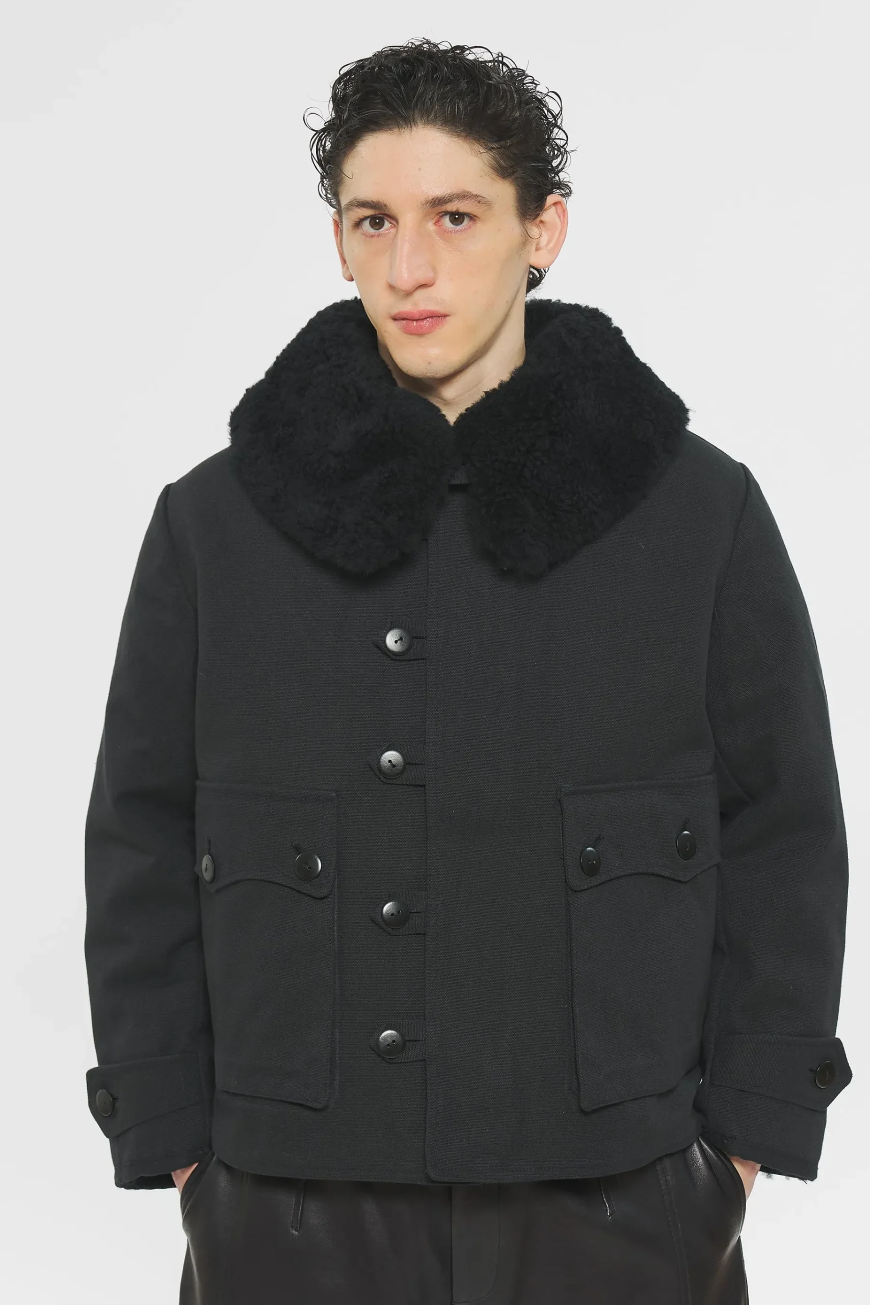ANTIK BATIK Ragar Coat Black Best Sale