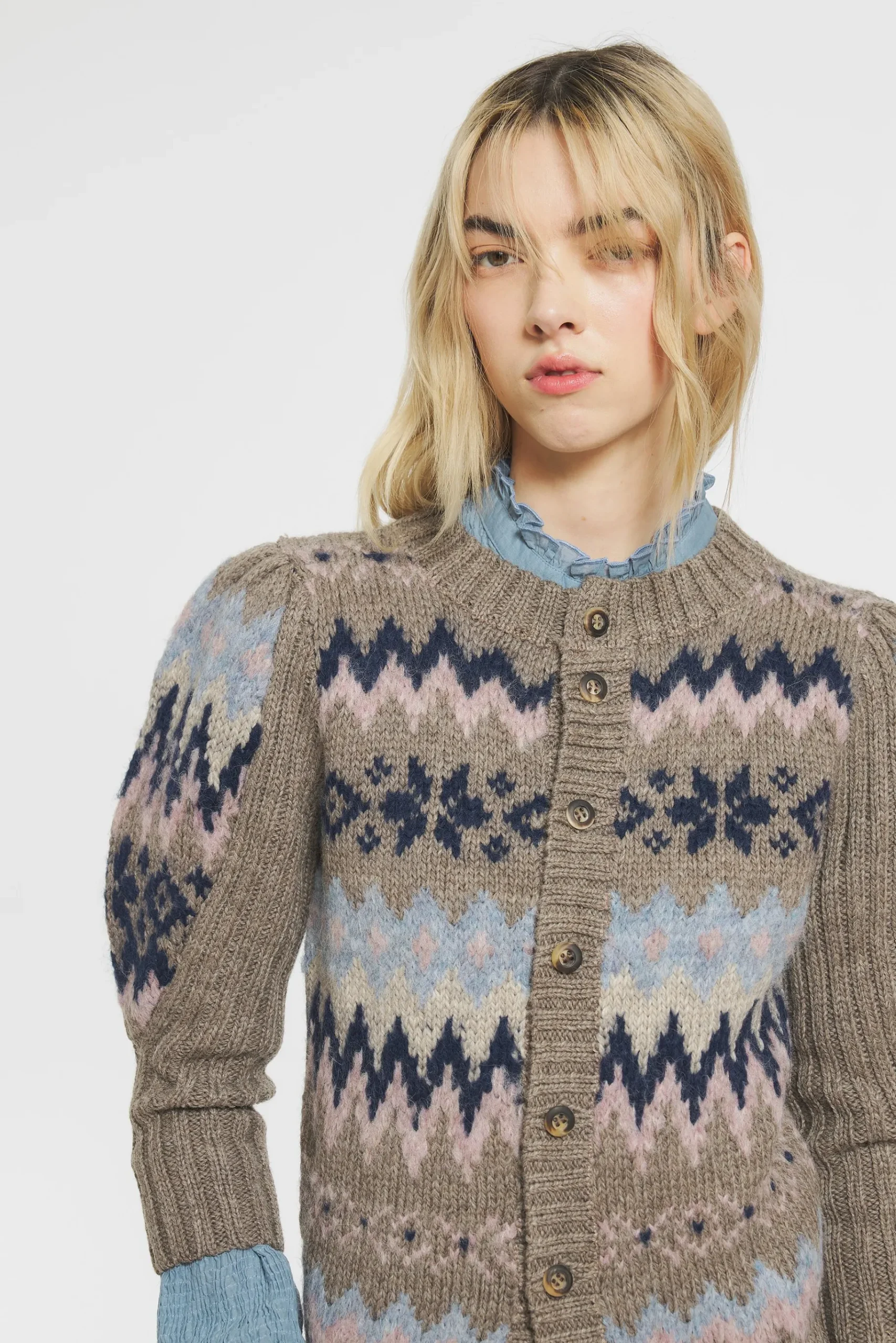 ANTIK BATIK Rolla Cardigan Grey Hot