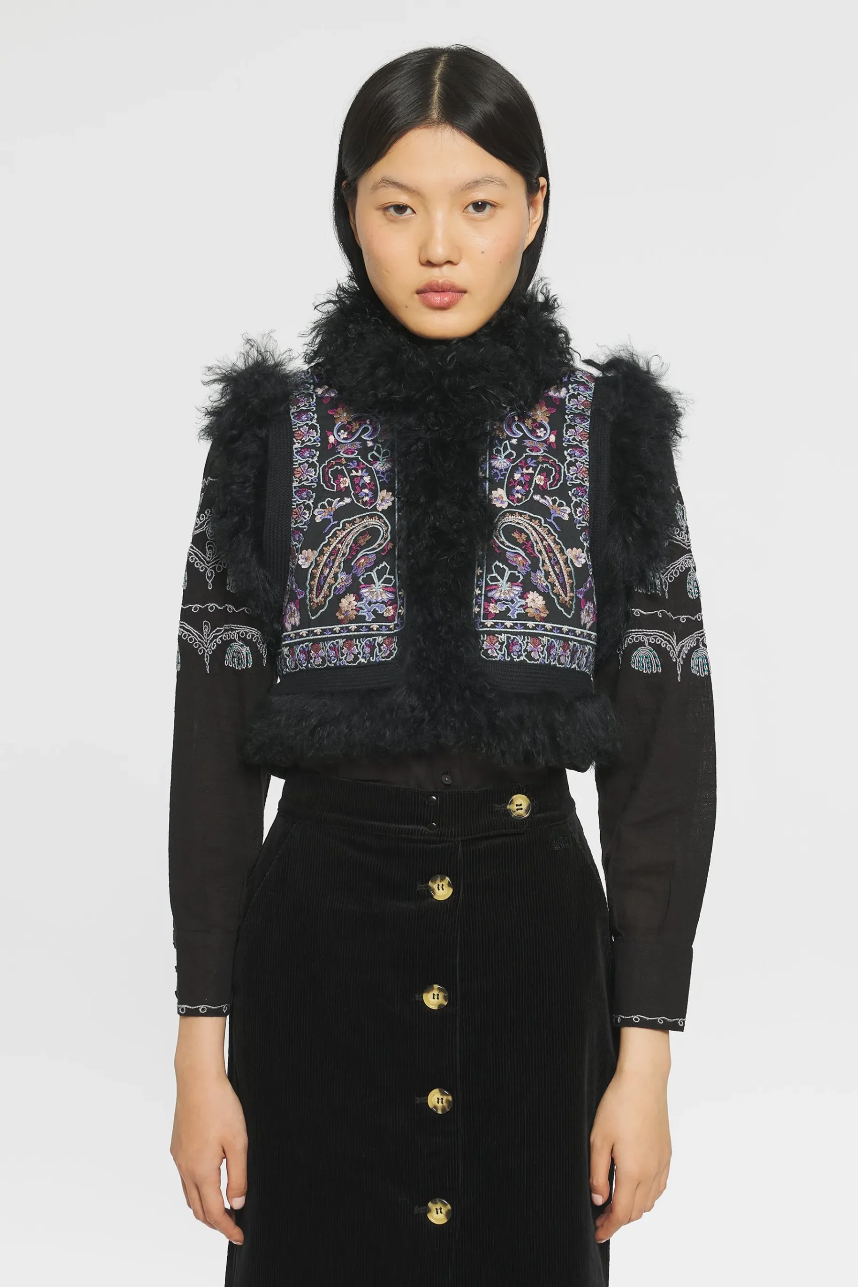 ANTIK BATIK Roza Embroidered bolero Cheap