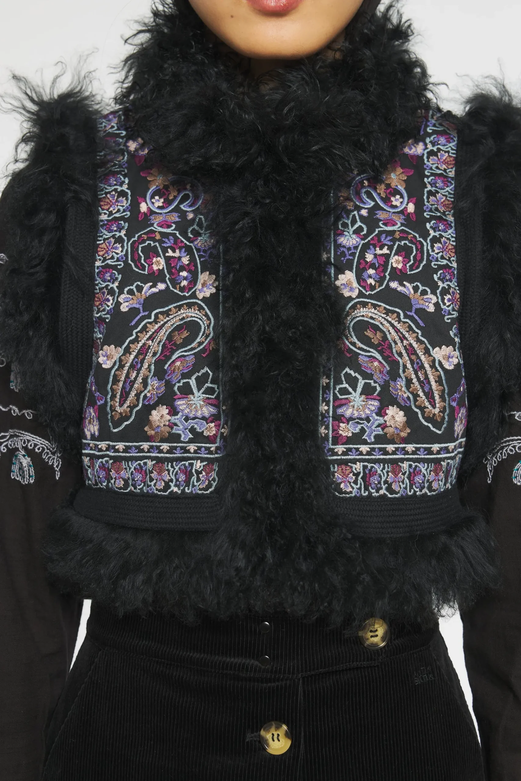 ANTIK BATIK Roza Embroidered bolero Cheap