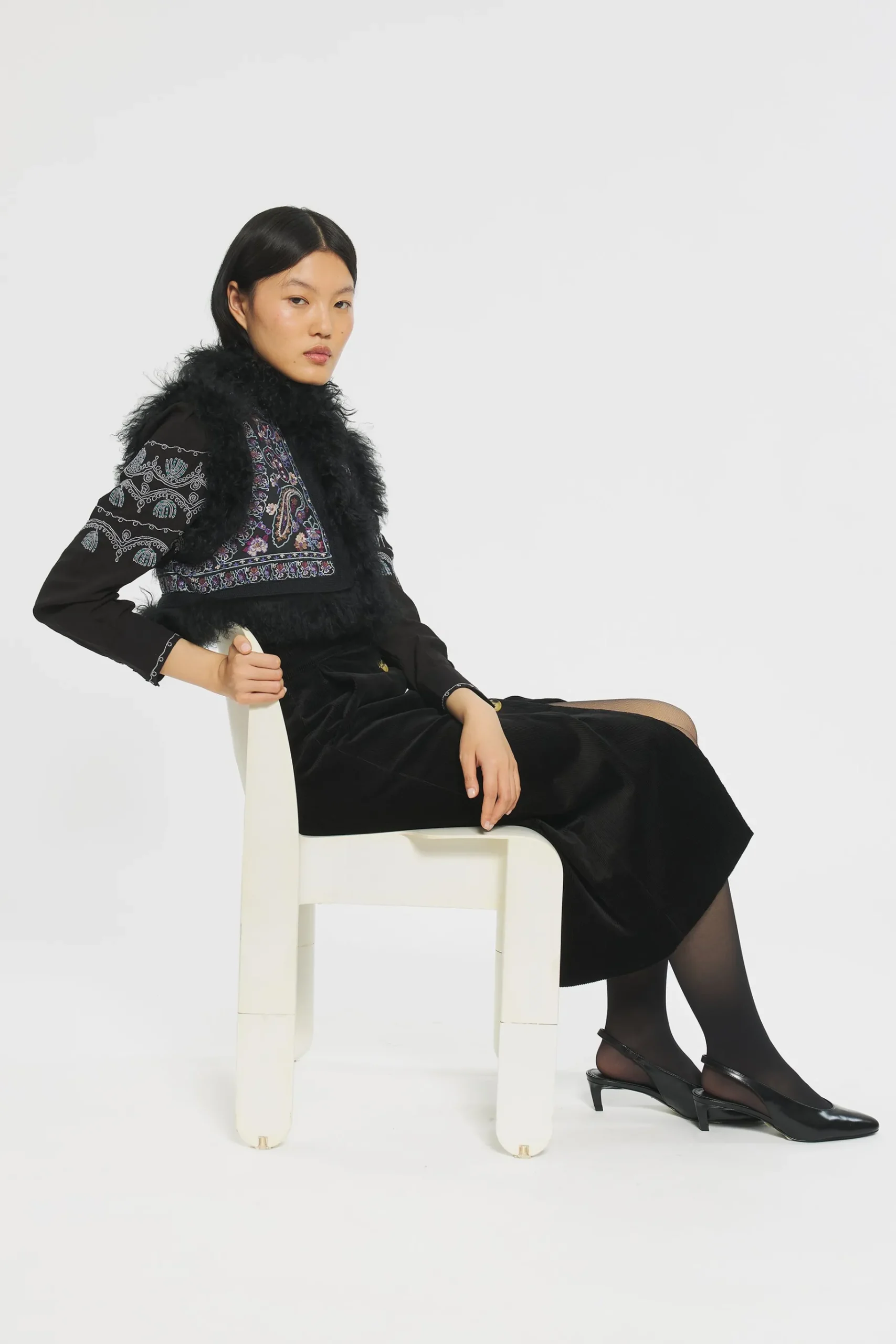 ANTIK BATIK Roza Embroidered bolero Cheap