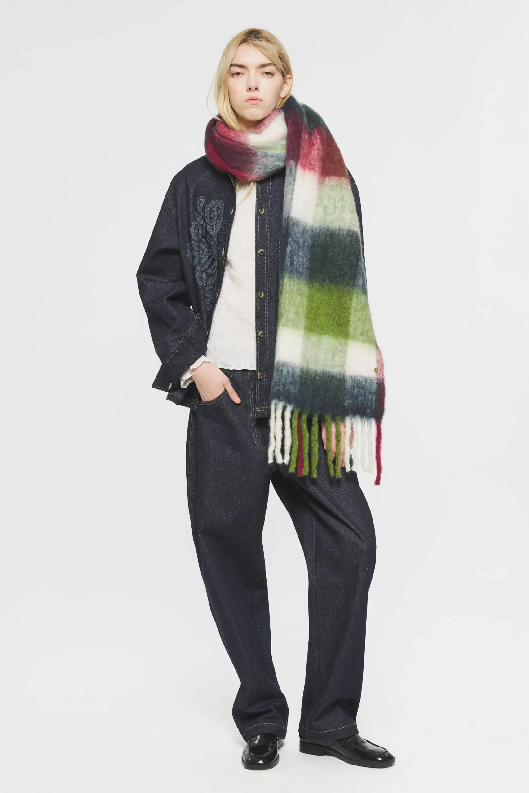 ANTIK BATIK Scarves Scarf Red Store