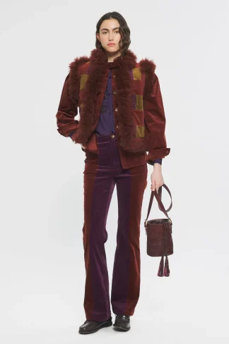 ANTIK BATIK Small bag Saigon Burgundy Outlet