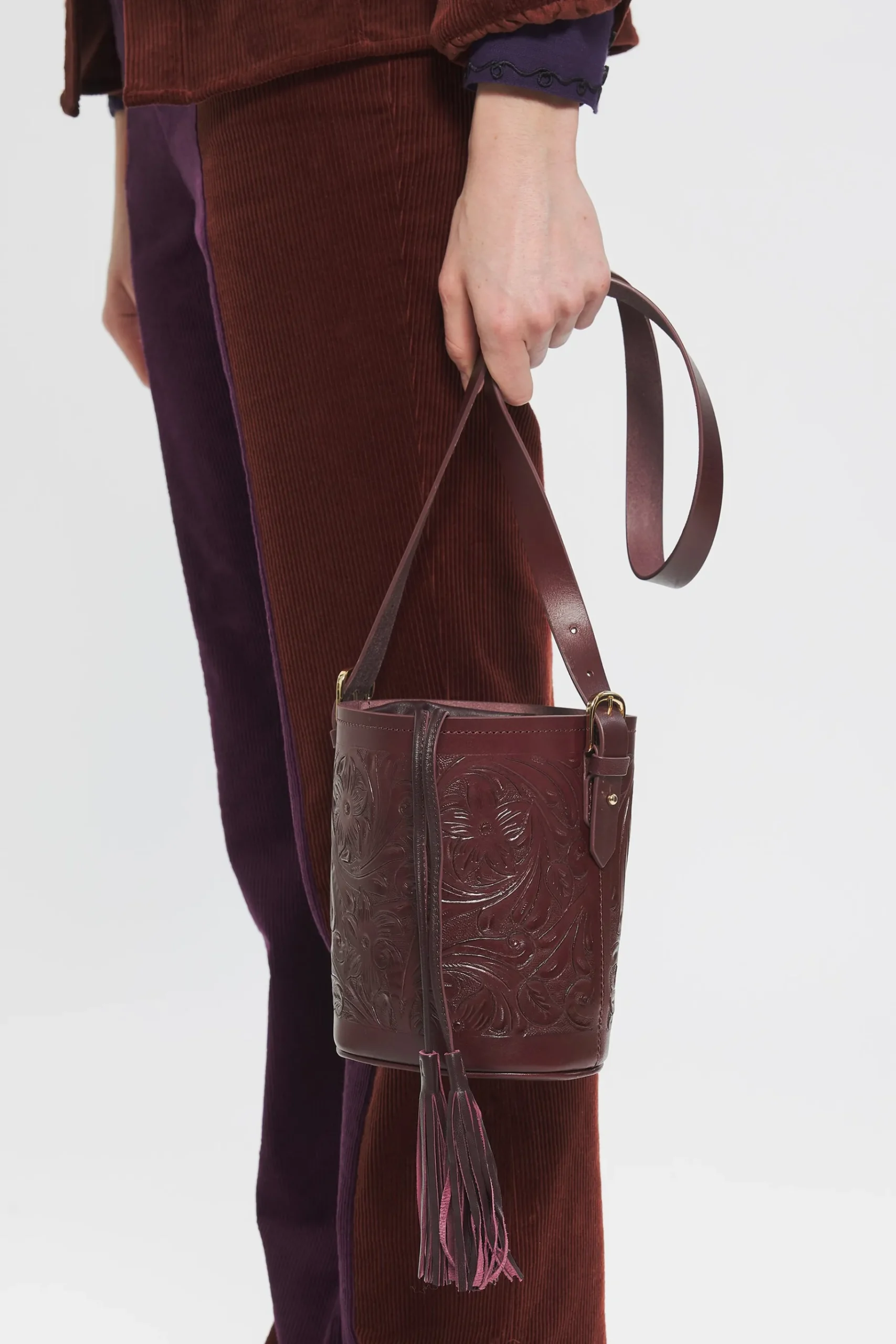 ANTIK BATIK Small bag Saigon Burgundy Outlet