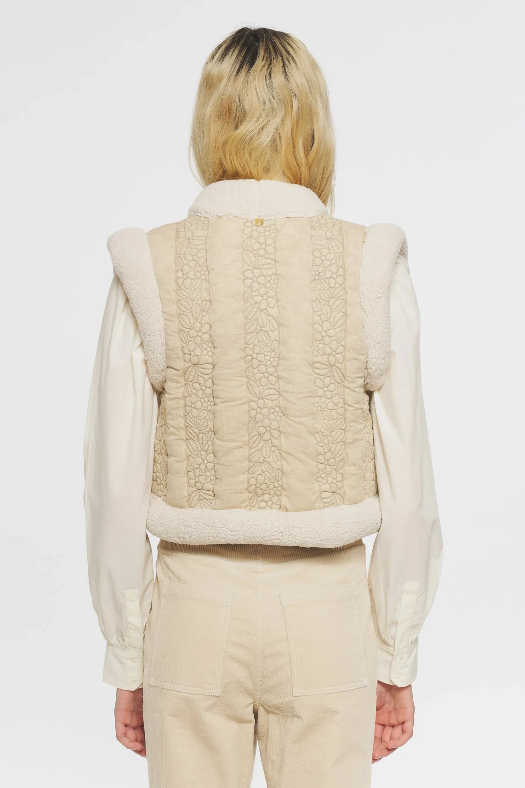 ANTIK BATIK Sophie Embroidered gilet Online