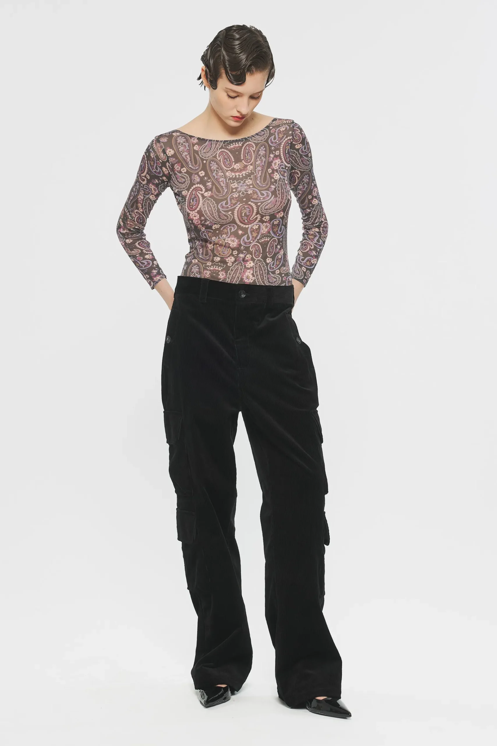 ANTIK BATIK Tadic Print bodysuit New