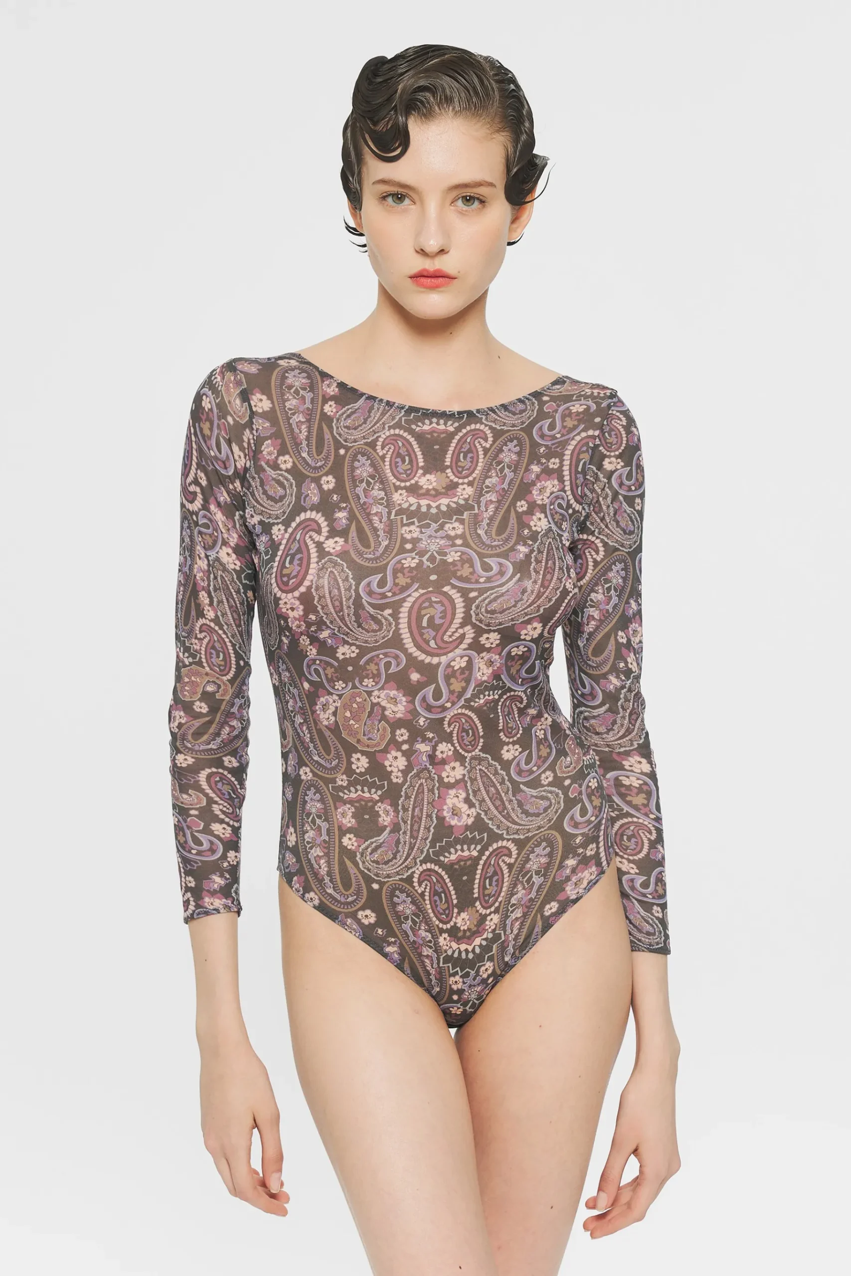 ANTIK BATIK Tadic Print bodysuit New